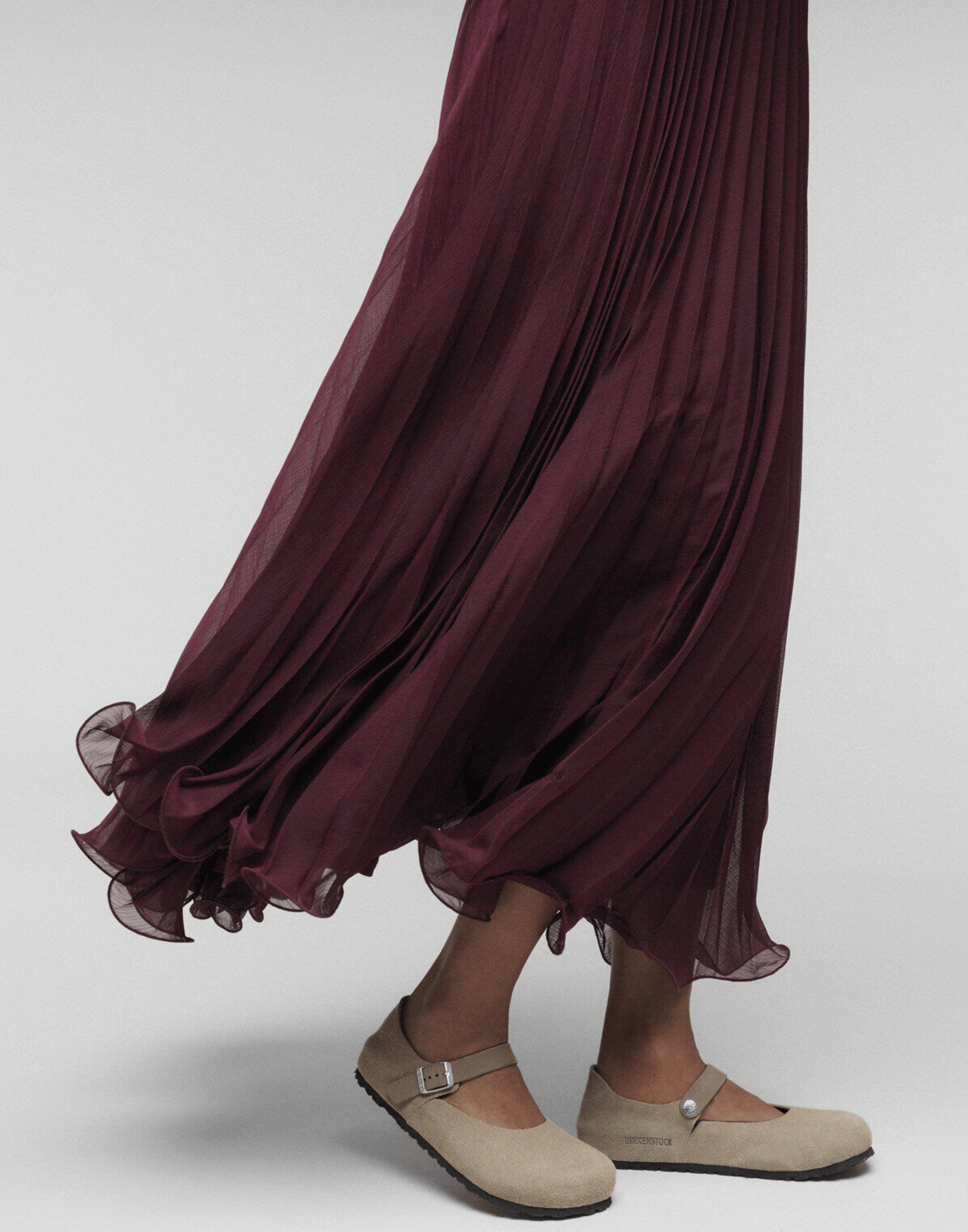 Regular Taupe Suede Leather Mantova Shoes