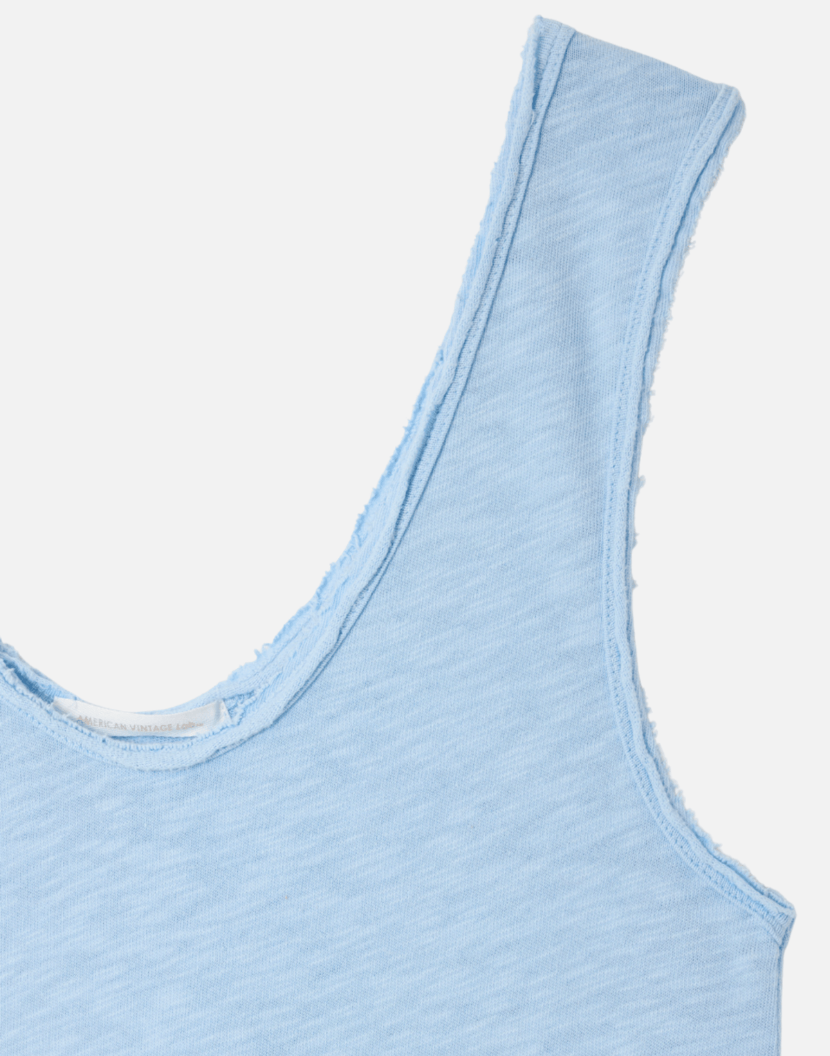 Vintage Splash Blue Cotton Sonoma Tank Top