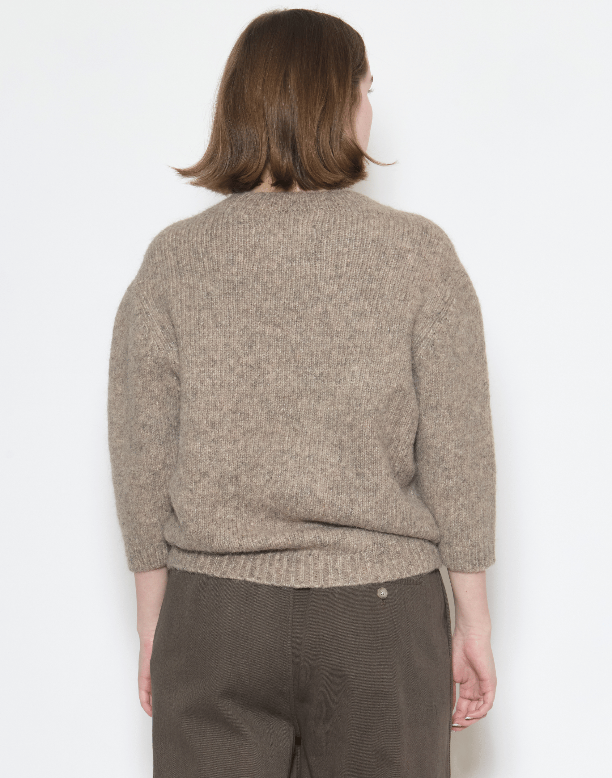 Ash Wool Blend Loft Baby Pullover