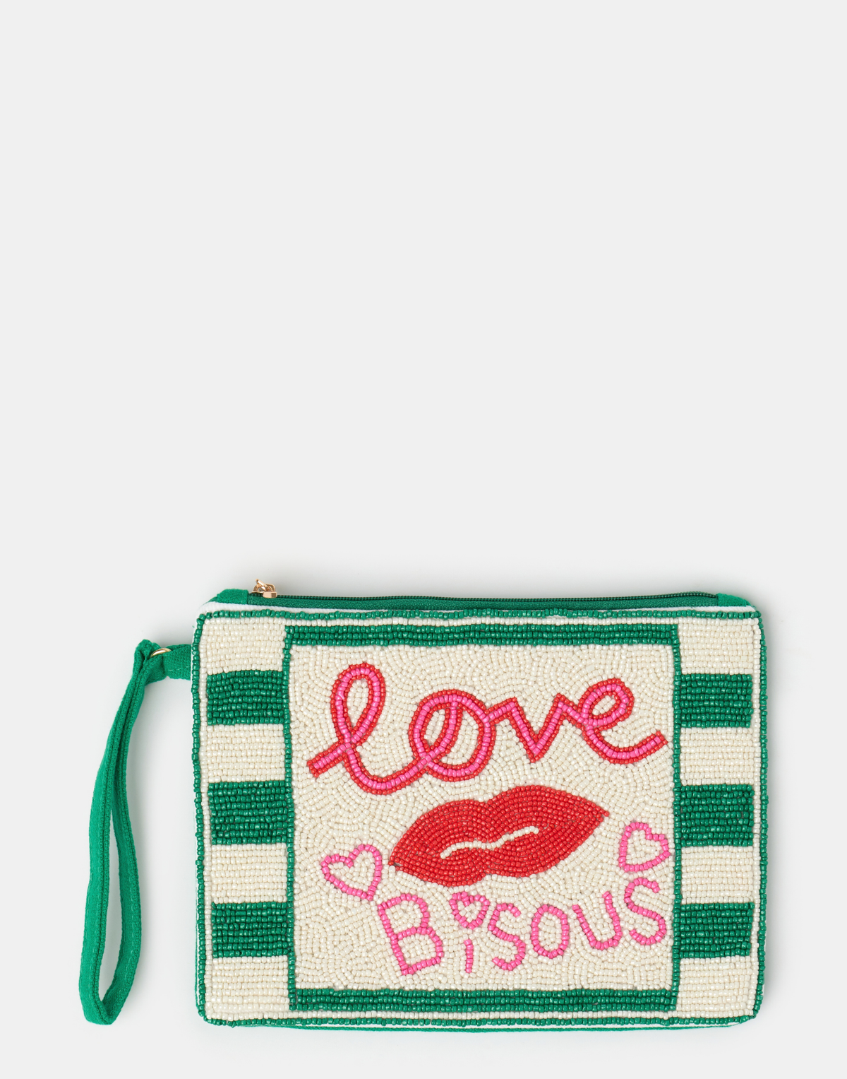 Beaded Love Pouch