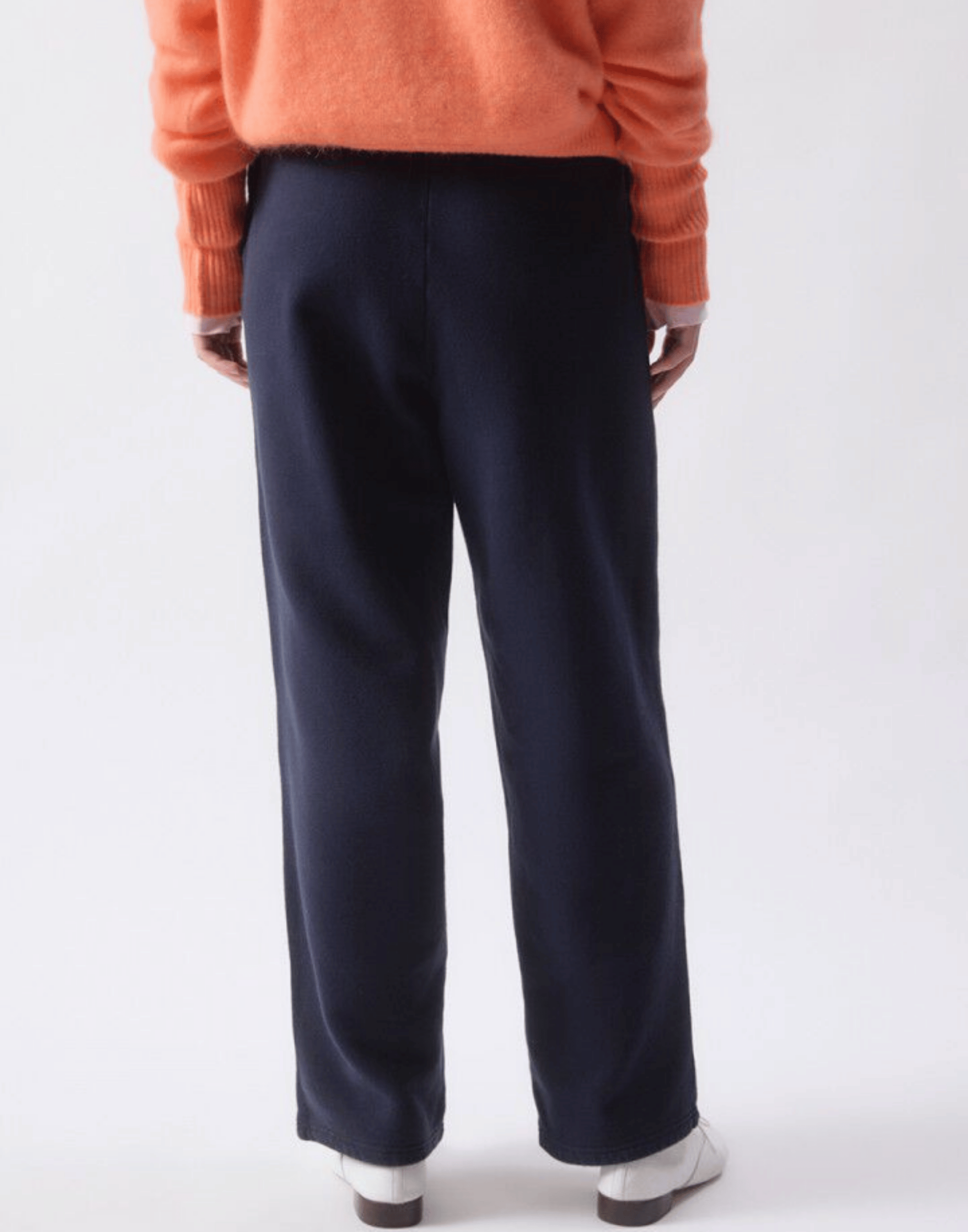 Vintage Navy Cotton Plizzy Track Pants