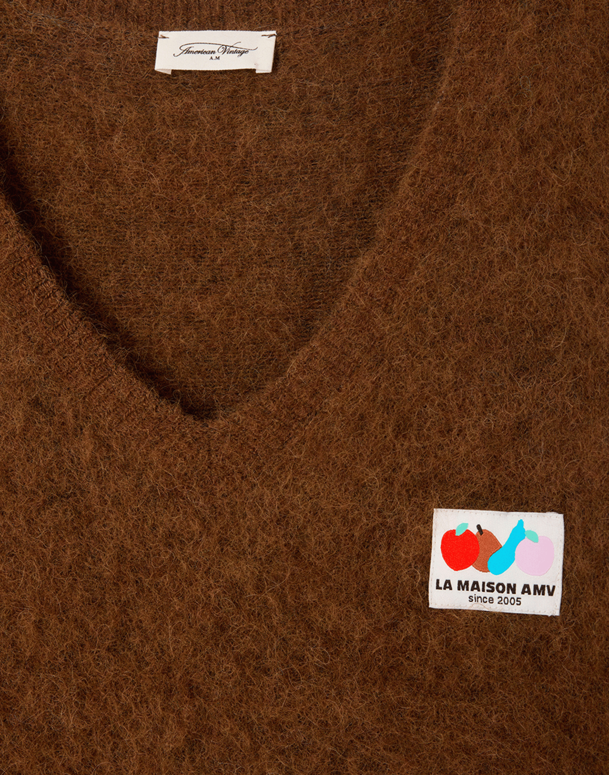 Chestnut Alpaca Blend Nenybay Pullover