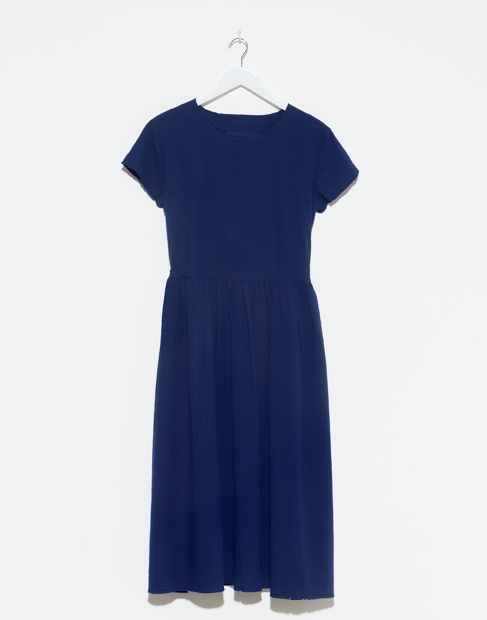 Ink Cotton Gathered Desdemona Dress