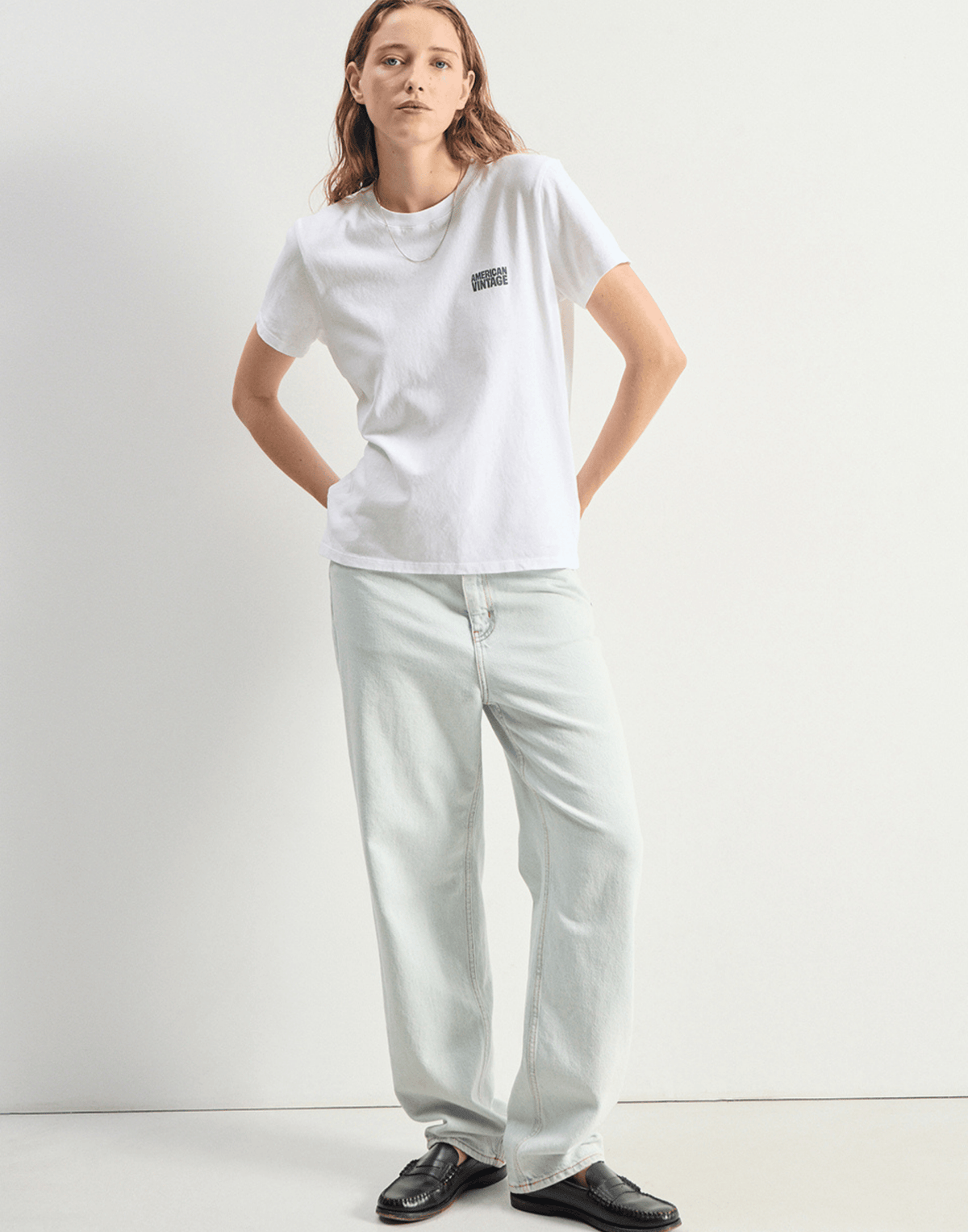 White Ykobow Logo T-Shirt