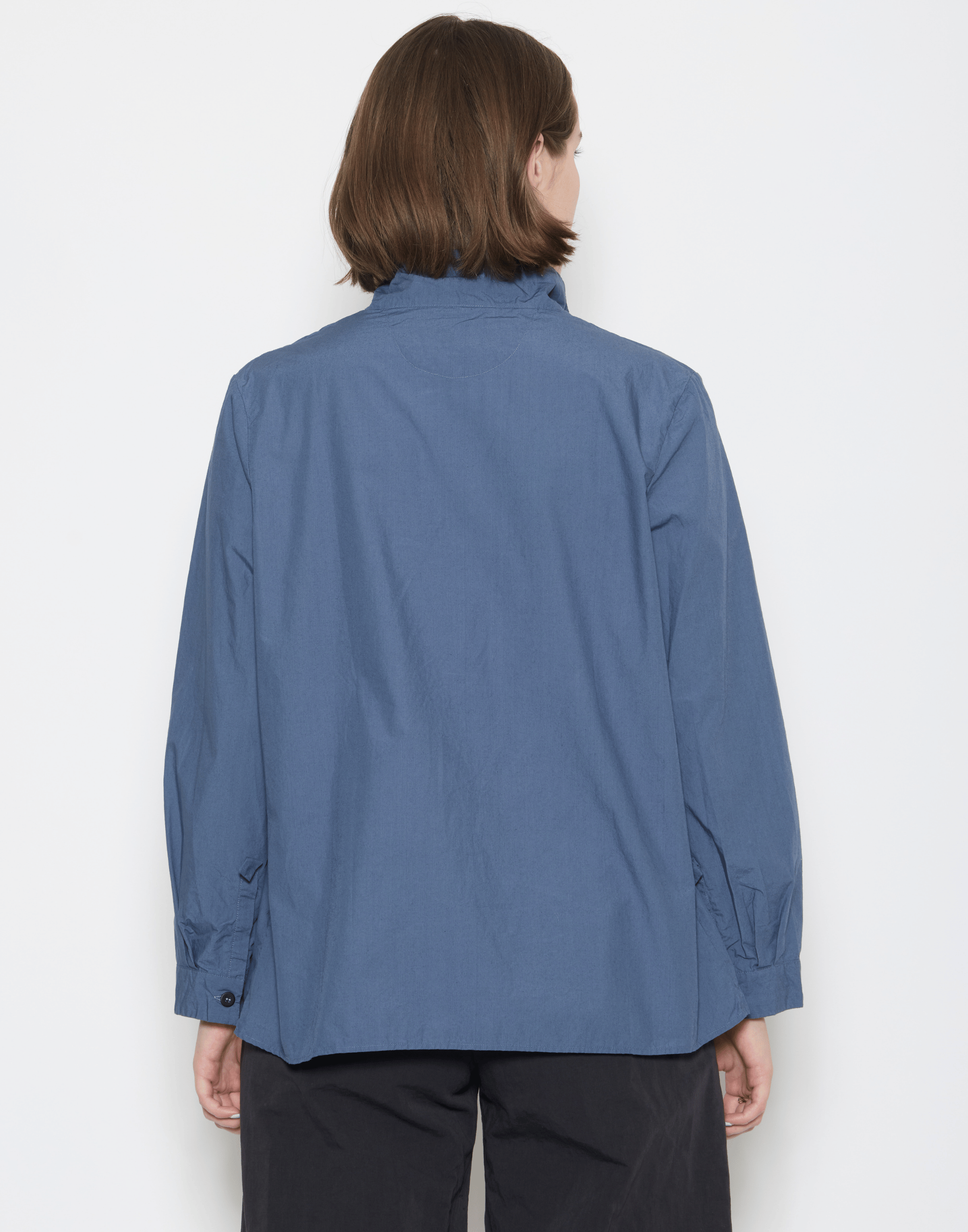 Blue Cotton Jenny Shirt Jacket