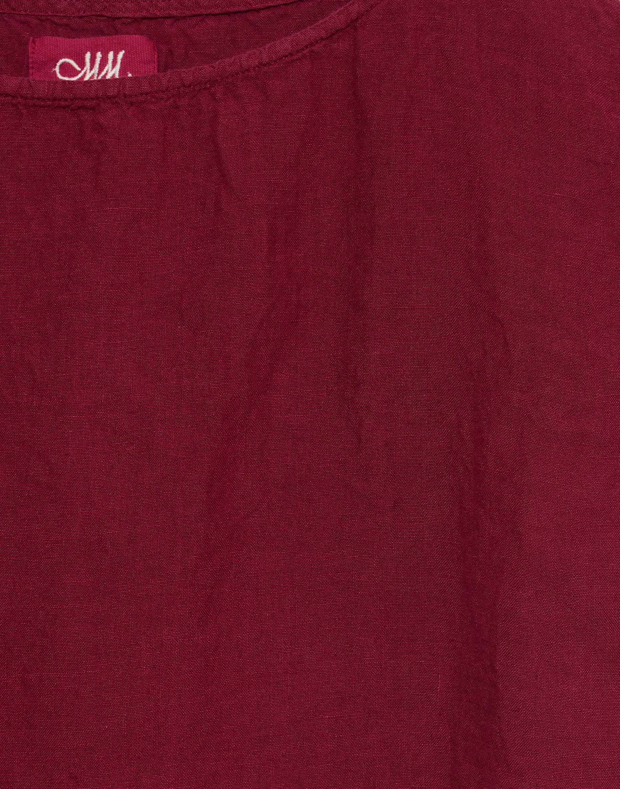 Berry Light Linen Anna Top