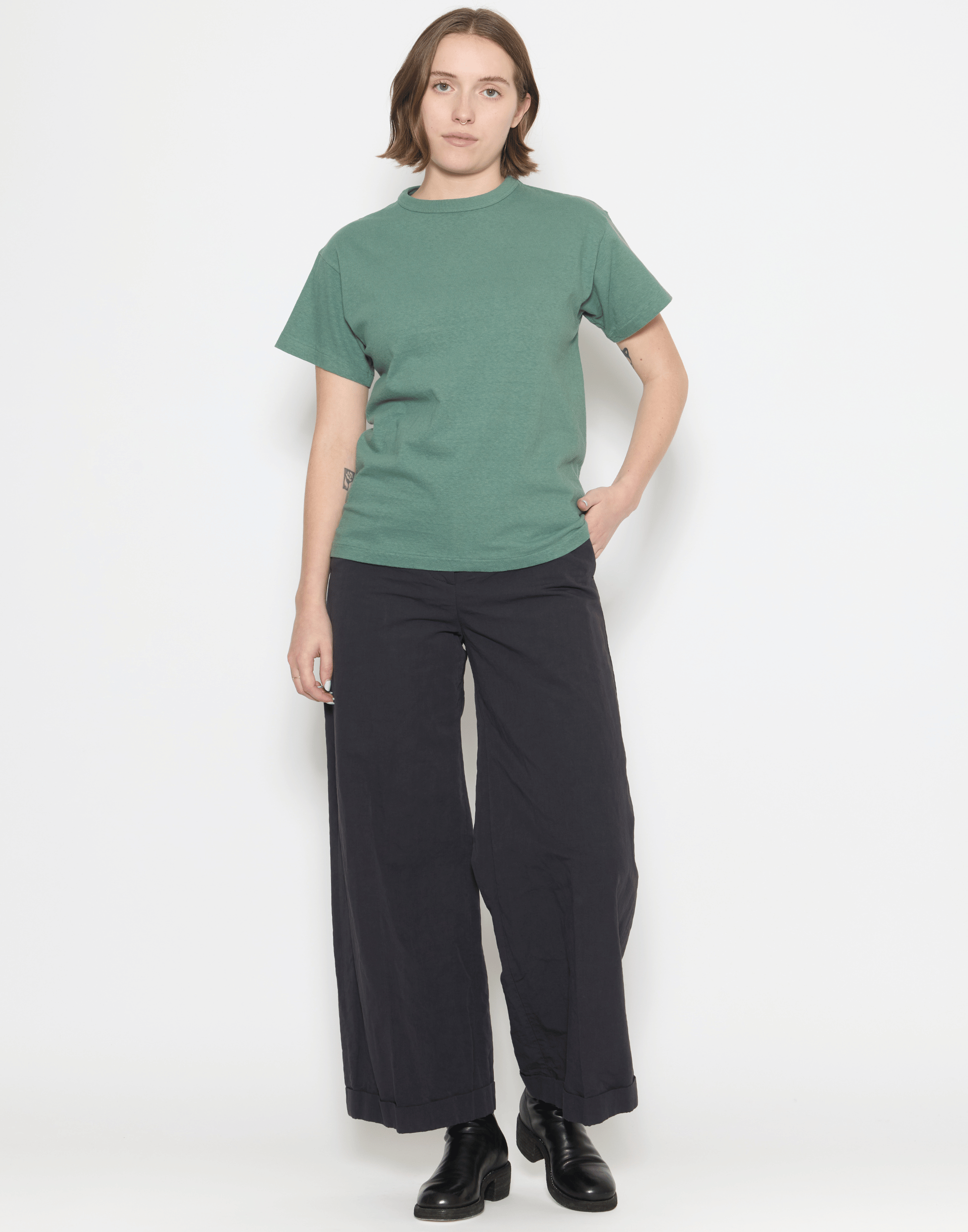 Sage Green Na’Maka’Oh SS T-Shirt