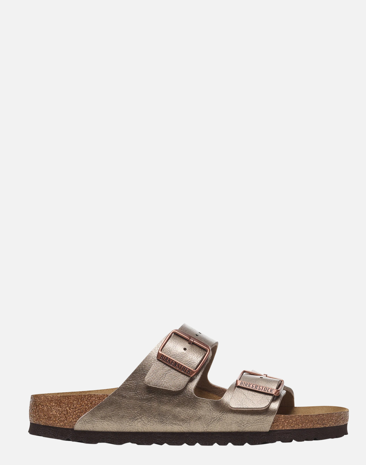 Regular Graceful Taupe Birko Flor Arizona Sandals