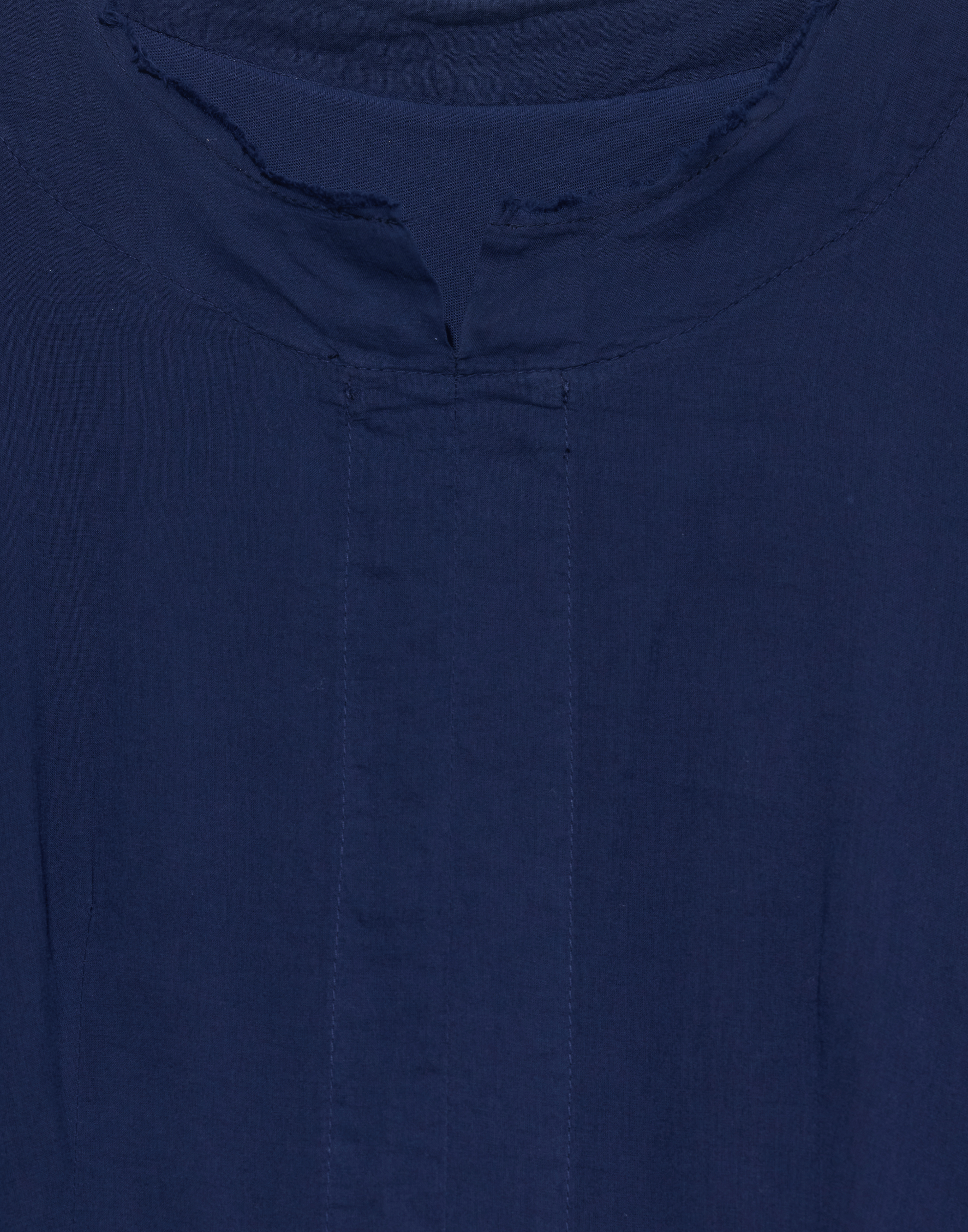 Ink Blue Cotton Voile Darja Dress