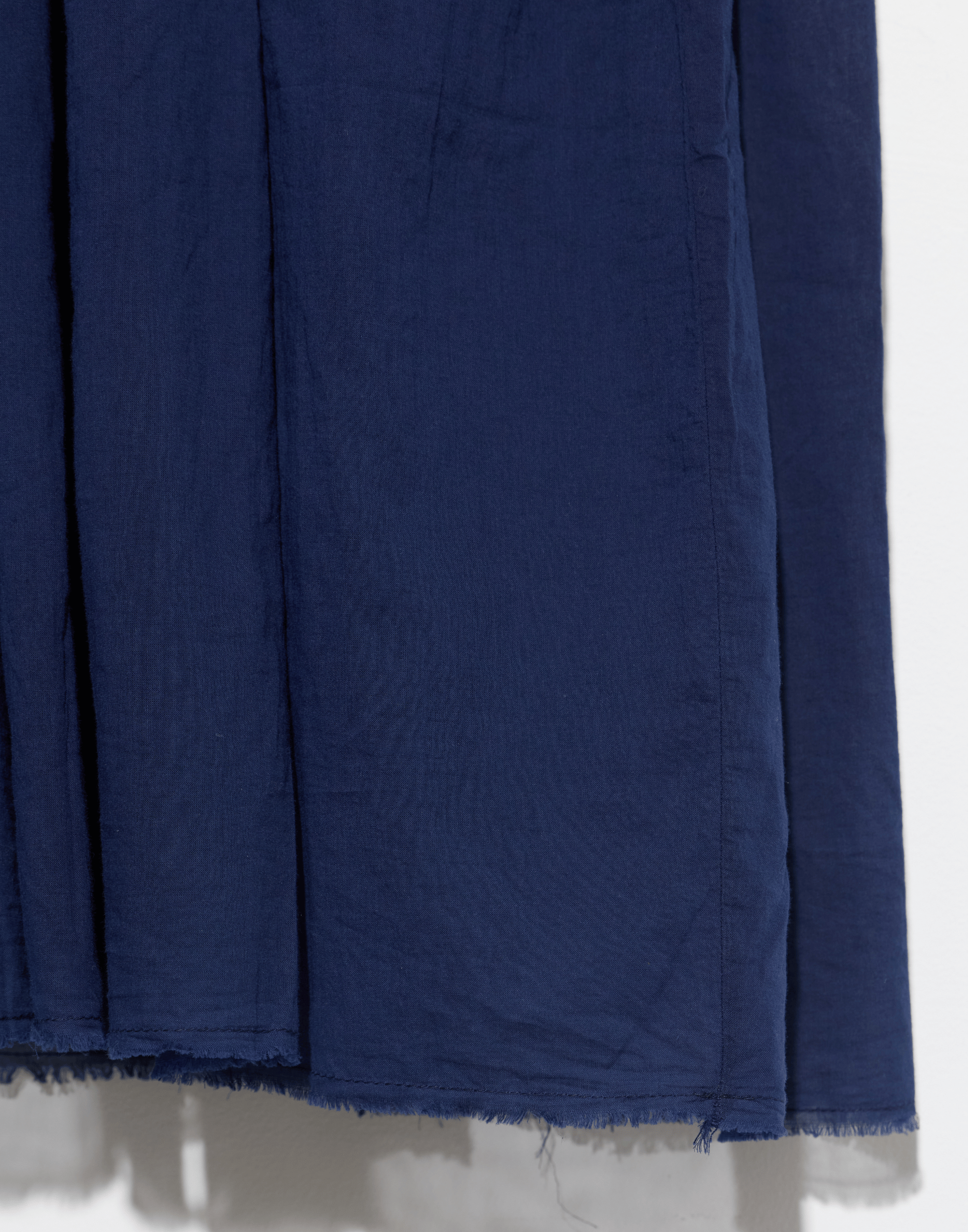 Ink Blue Cotton Voile Darja Dress