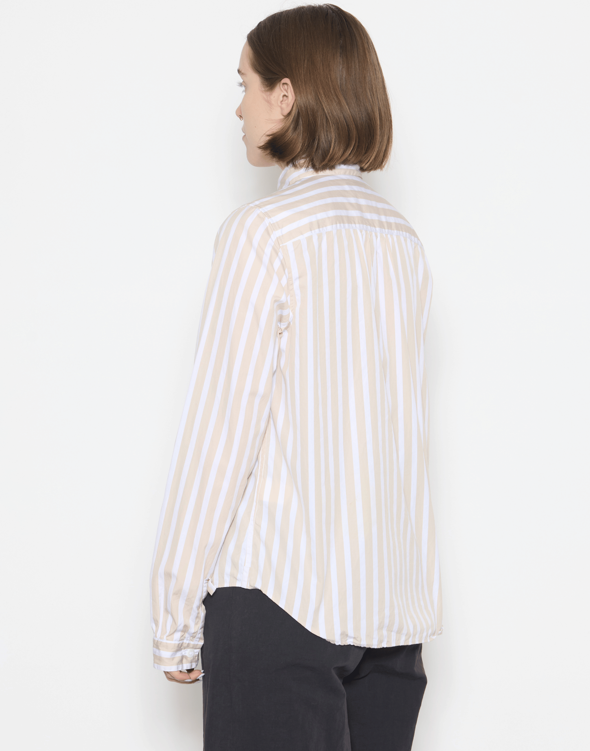 Sandy Stripe Cotton Tyrol Shirt