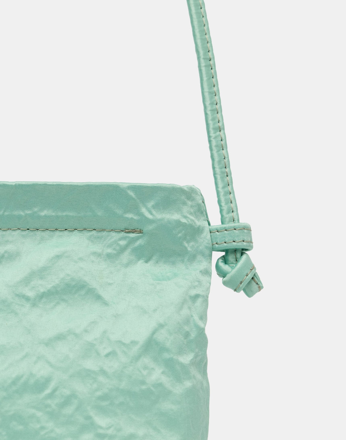 Aloe Satin & Metallic Foil Mini Bag