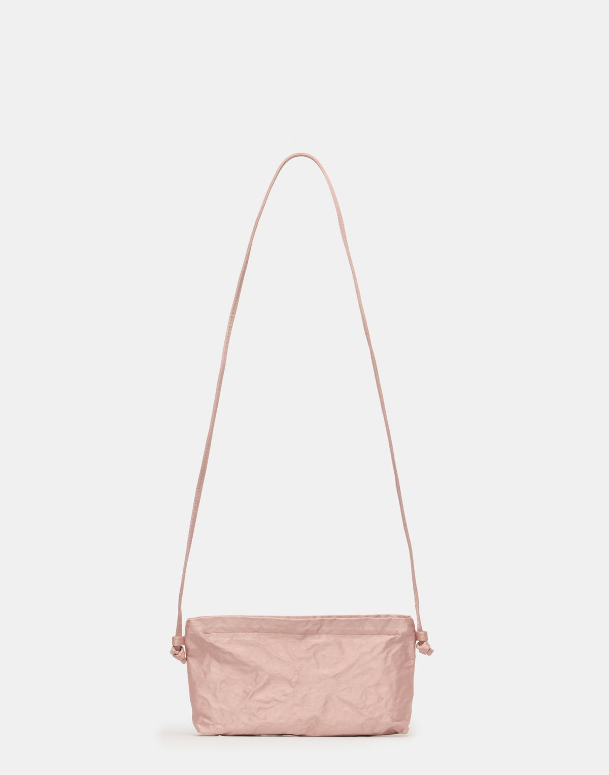 Pale Pink Satin & Metallic Foil Mini Bag