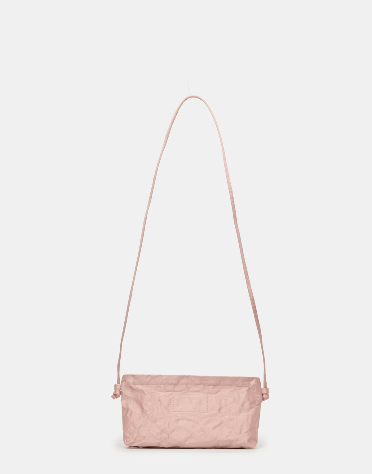 Pale Pink Satin & Metallic Foil Mini Bag