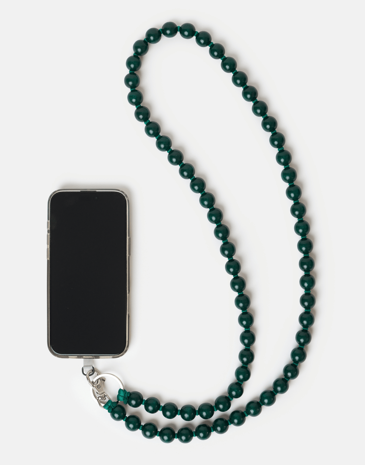 Dark Green Big Phone Necklace