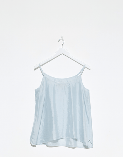 Moonish Blue Silk Shylk Caraco Tank Top