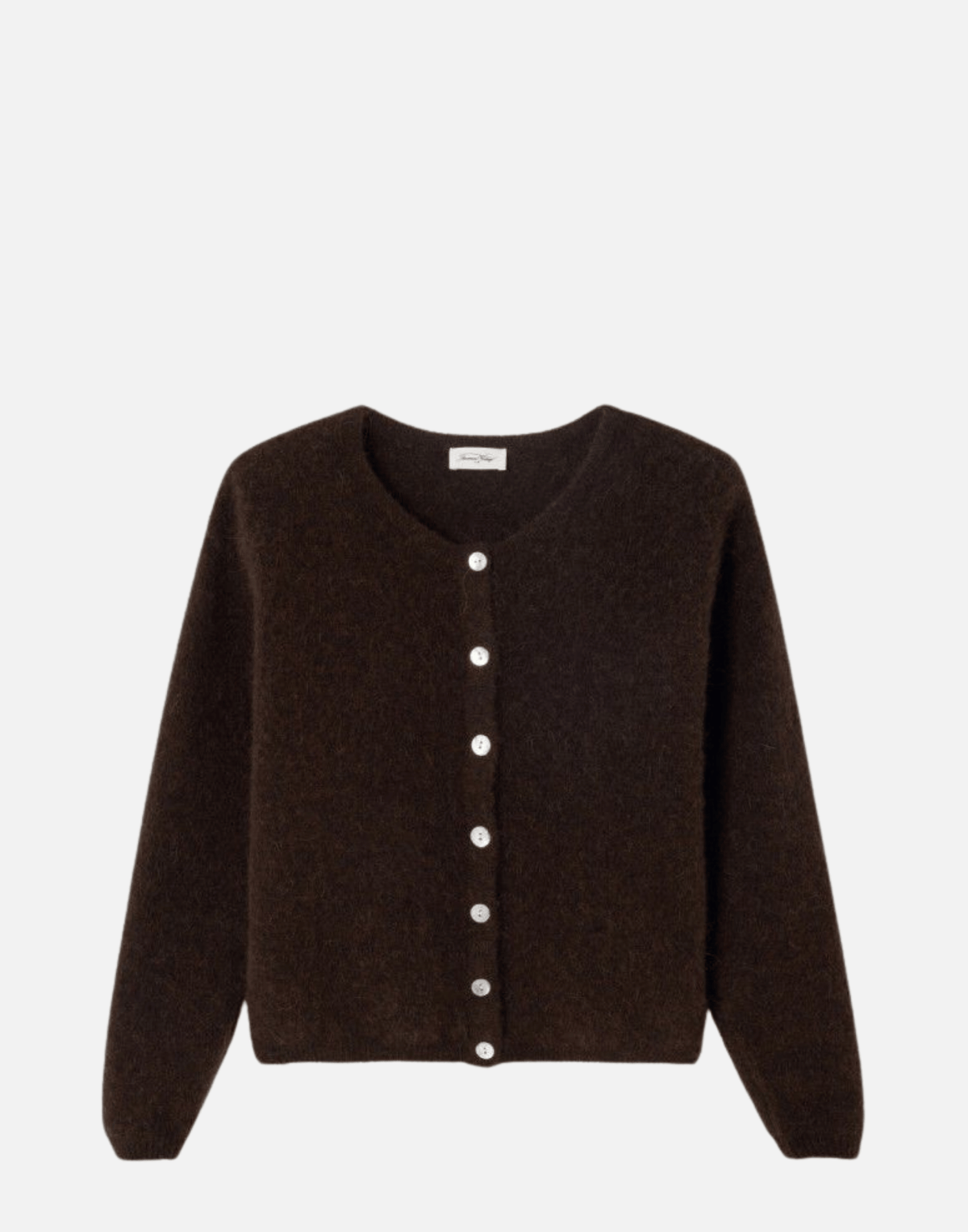Coffee Brown Wool & Alpaca Vitow Cardigan