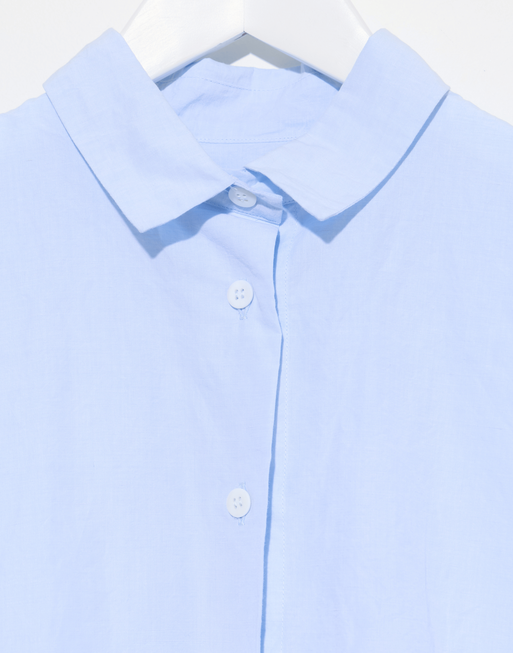 Azur Cotton & Linen Tina Shirt
