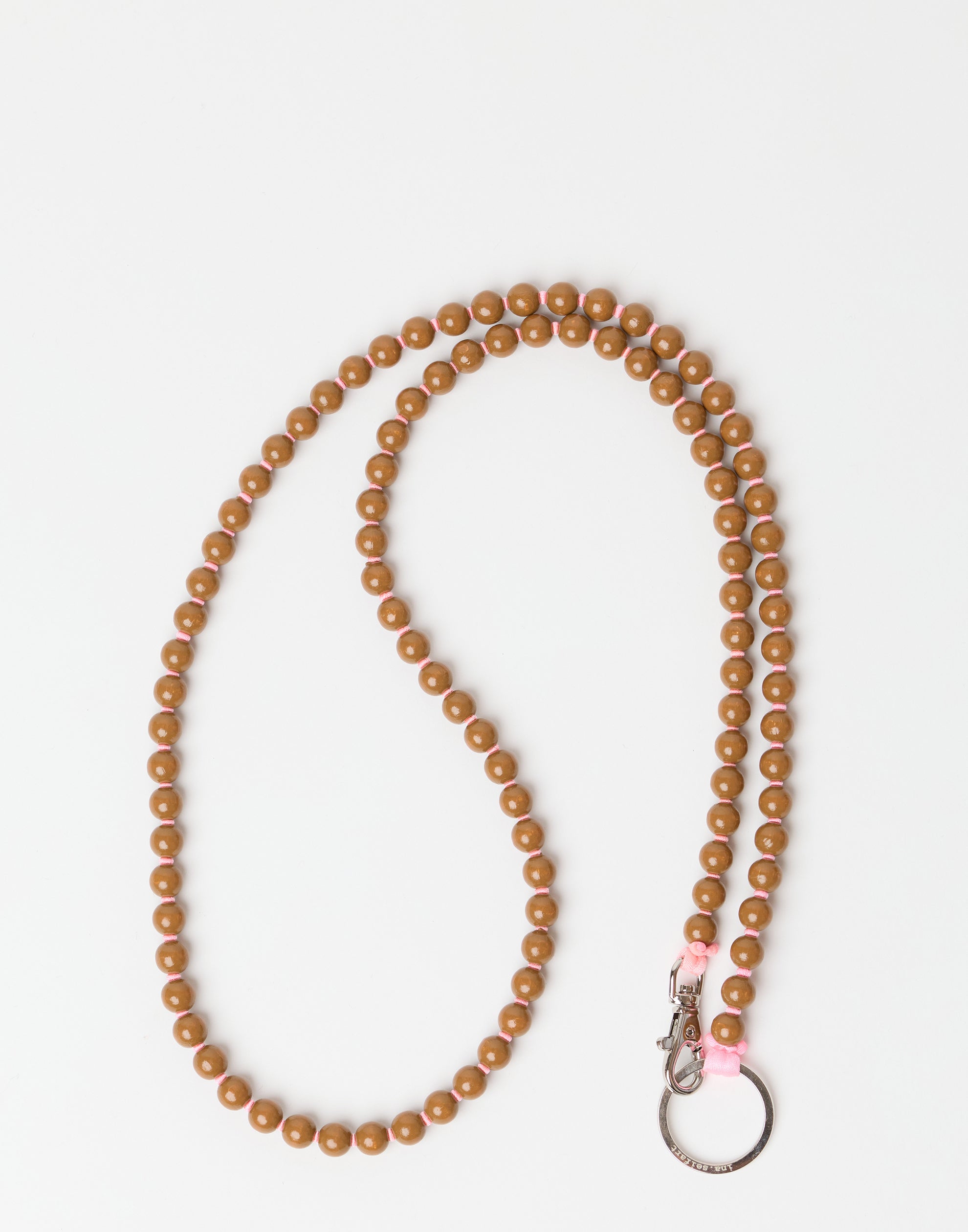 Mocca & Rose Pink Phone Necklace
