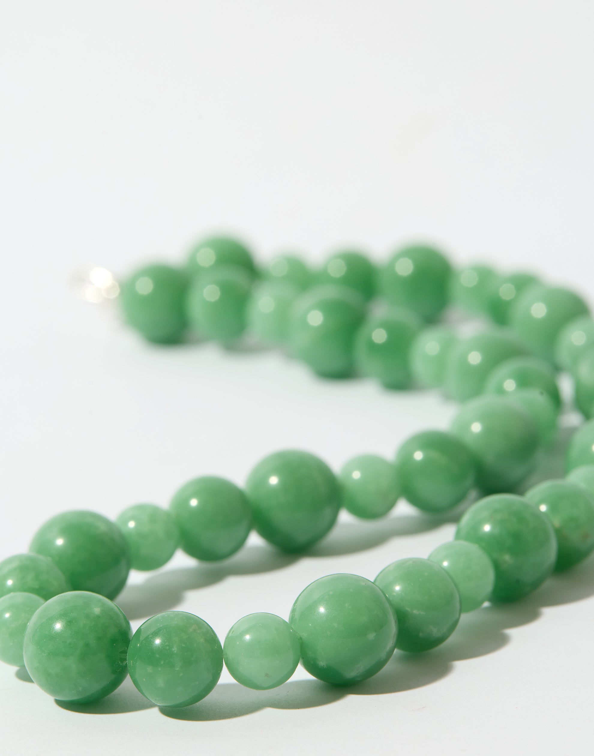 Zambian Jade & Silver Raphael Necklace