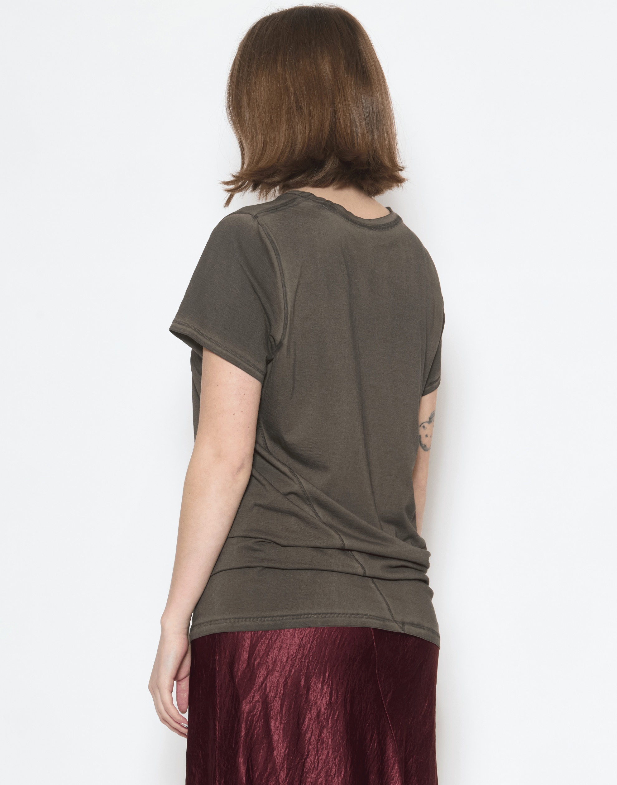 Painted Barnwood Cotton Baby Bias T-Shirt