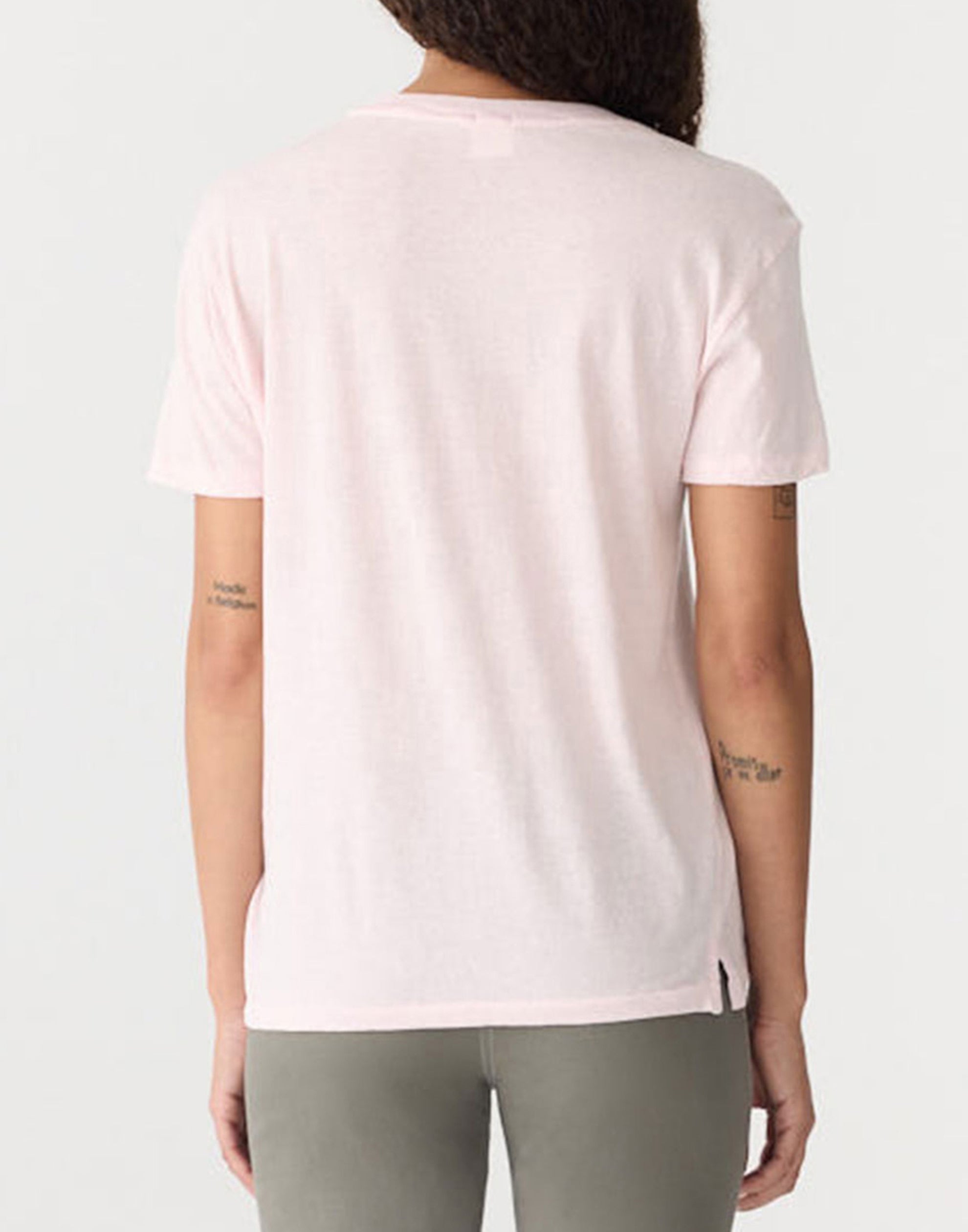 Powder Pink Cotton Classic T-Shirt