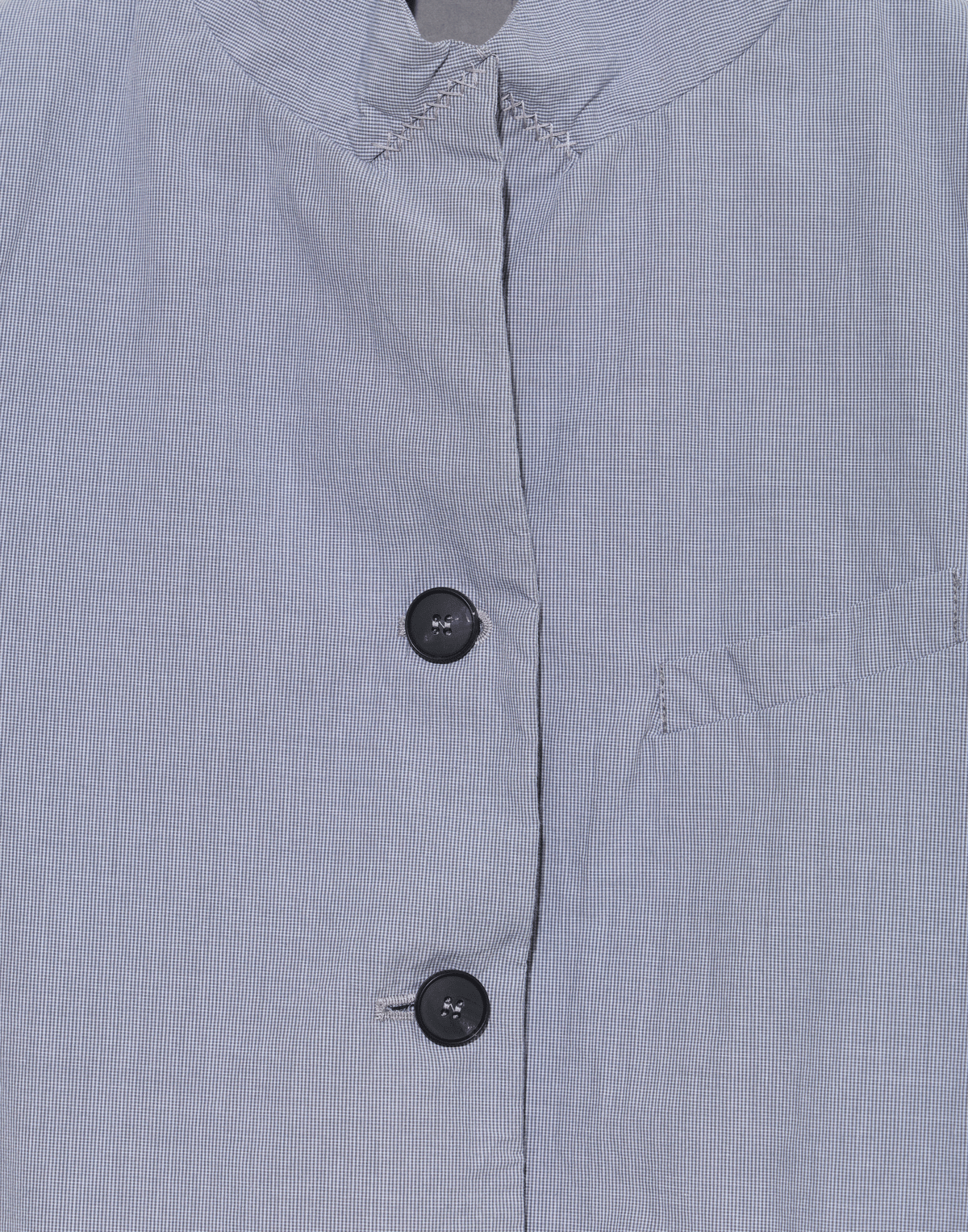 Charcoal Check Cotton Tyrol Jacket