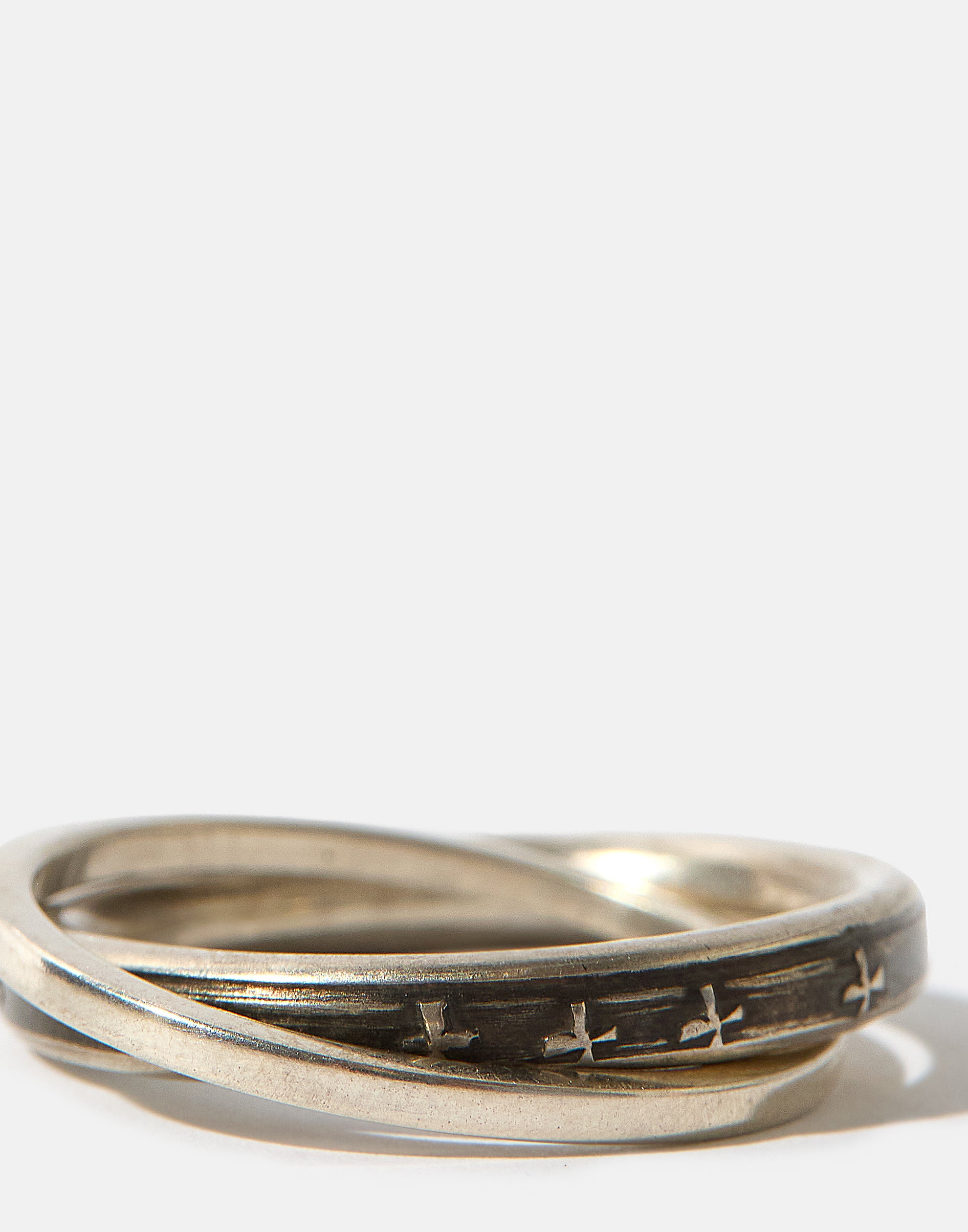 Silver Rig Unite Ring