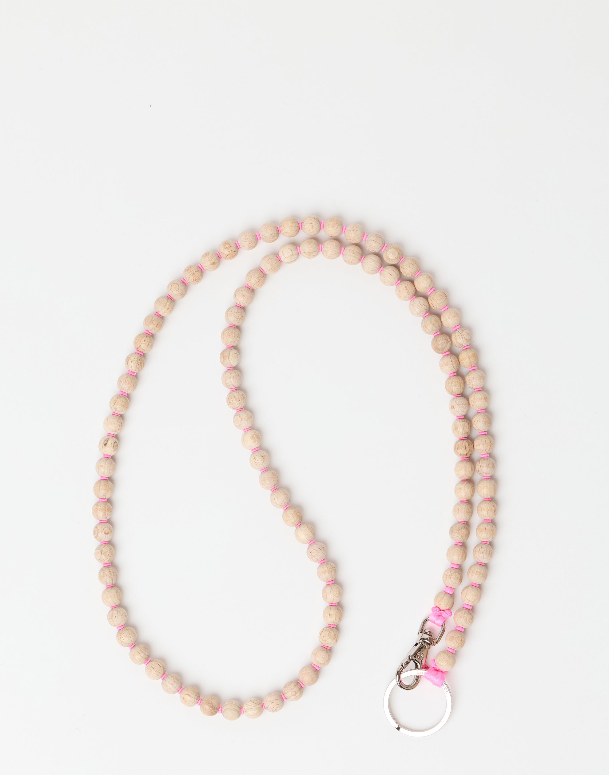 Natural & Pink Phone Necklace