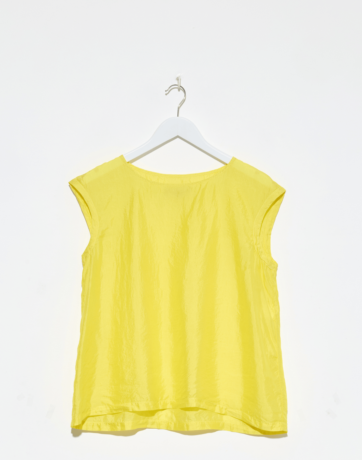 Flash Yellow Silk Shylk Deb Tank Top