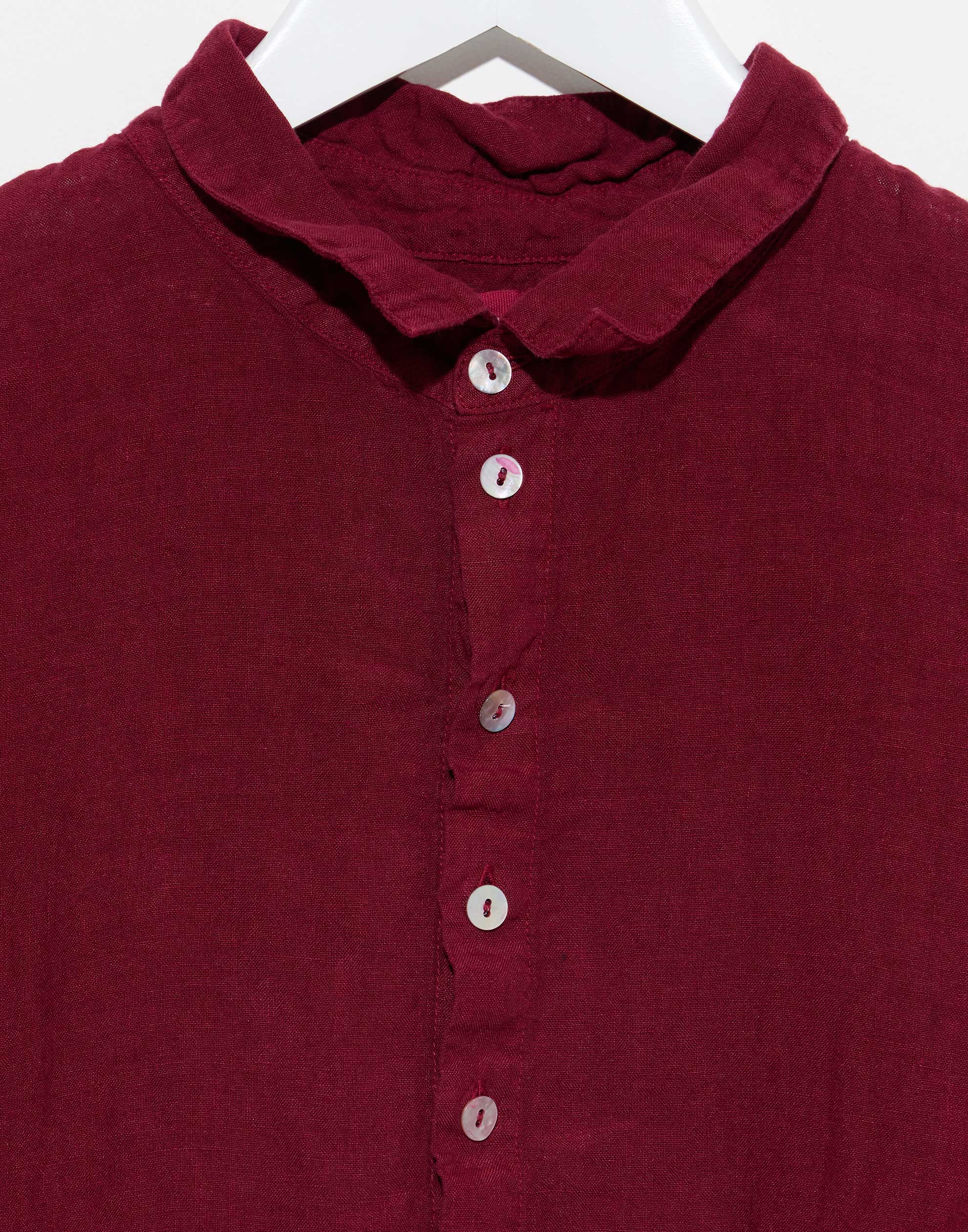 Berry Light Linen Cliff Shirt