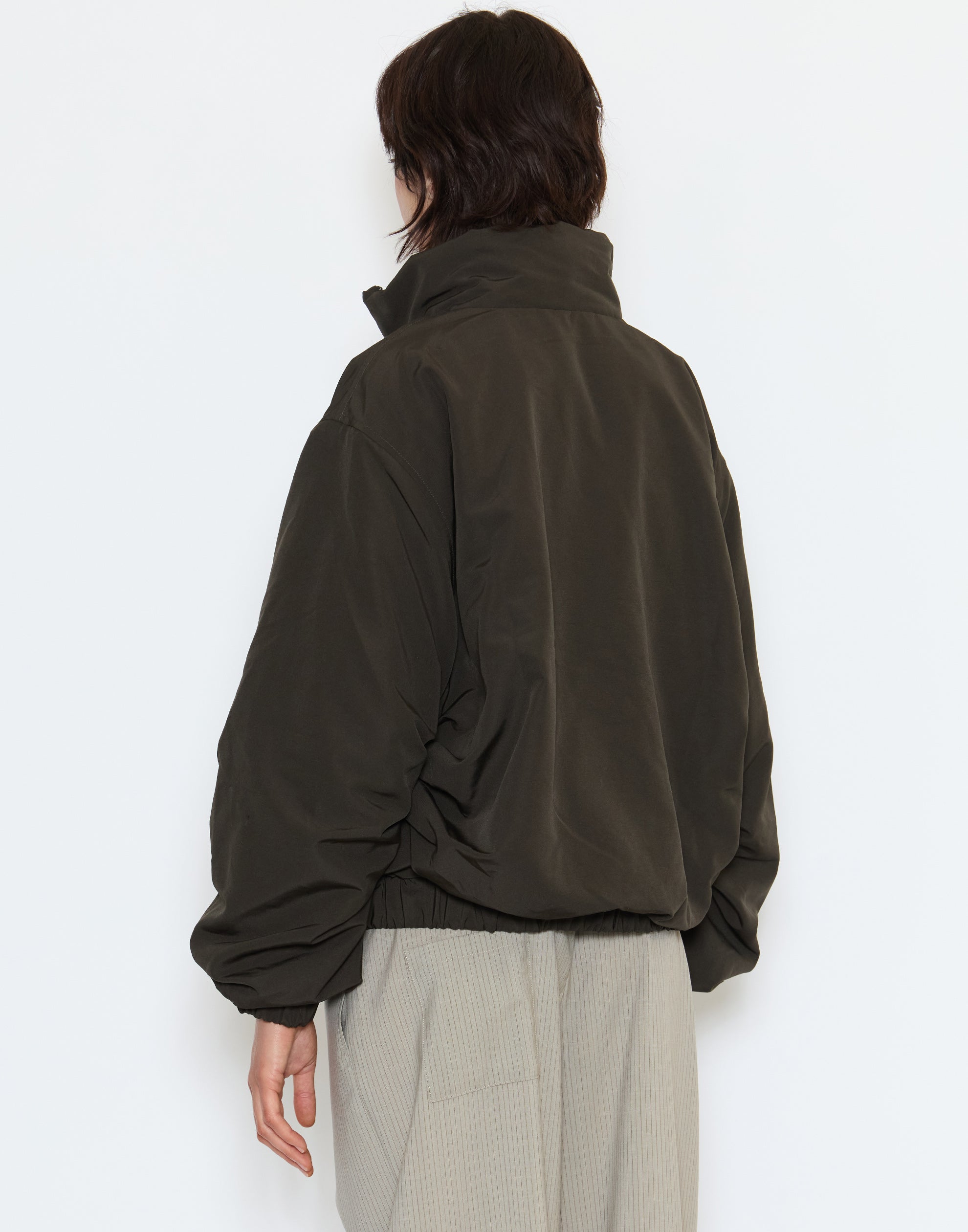 Dark Chocolate Press Stud Jacket