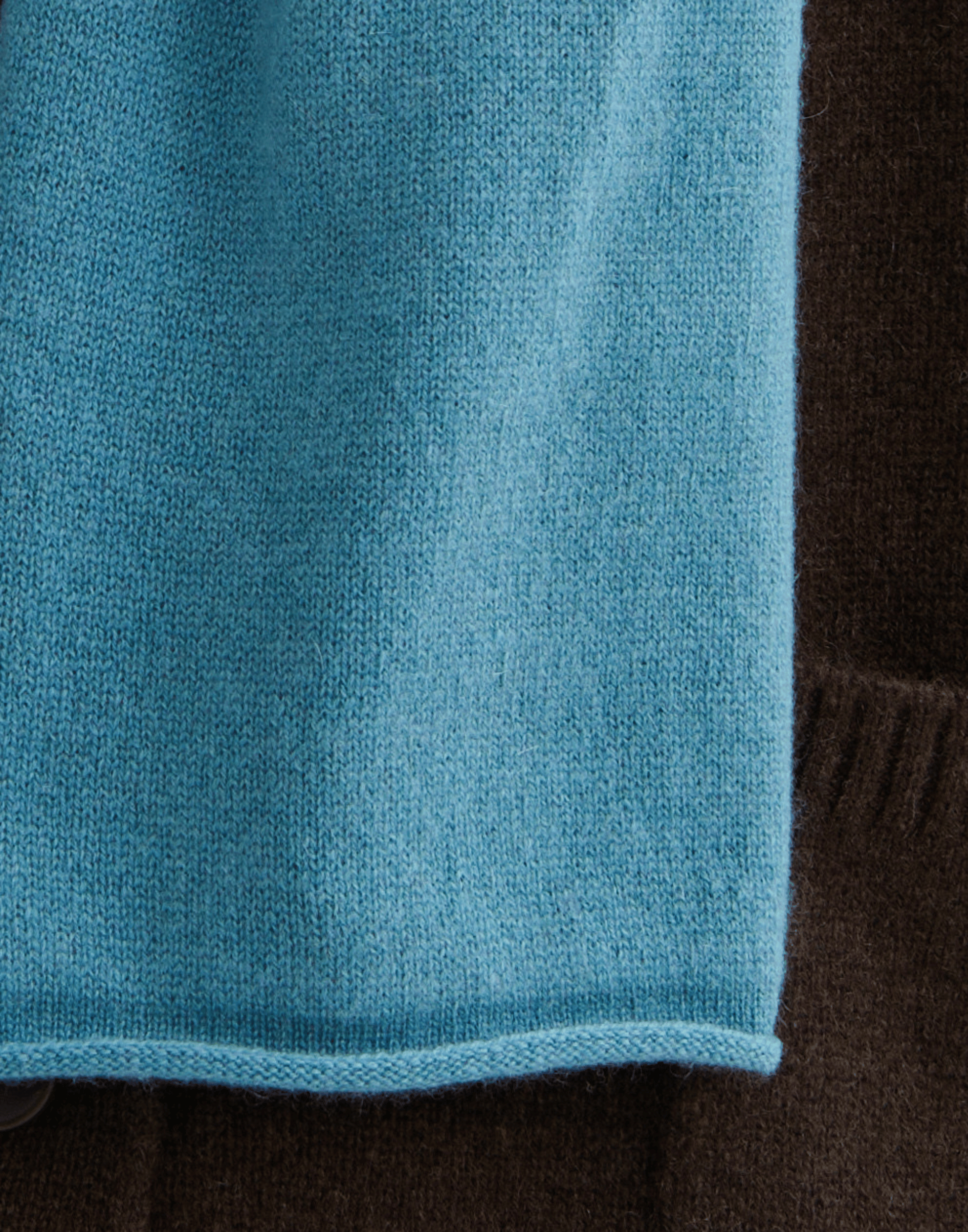 Lake Blue Cashmere Everyday Scarf