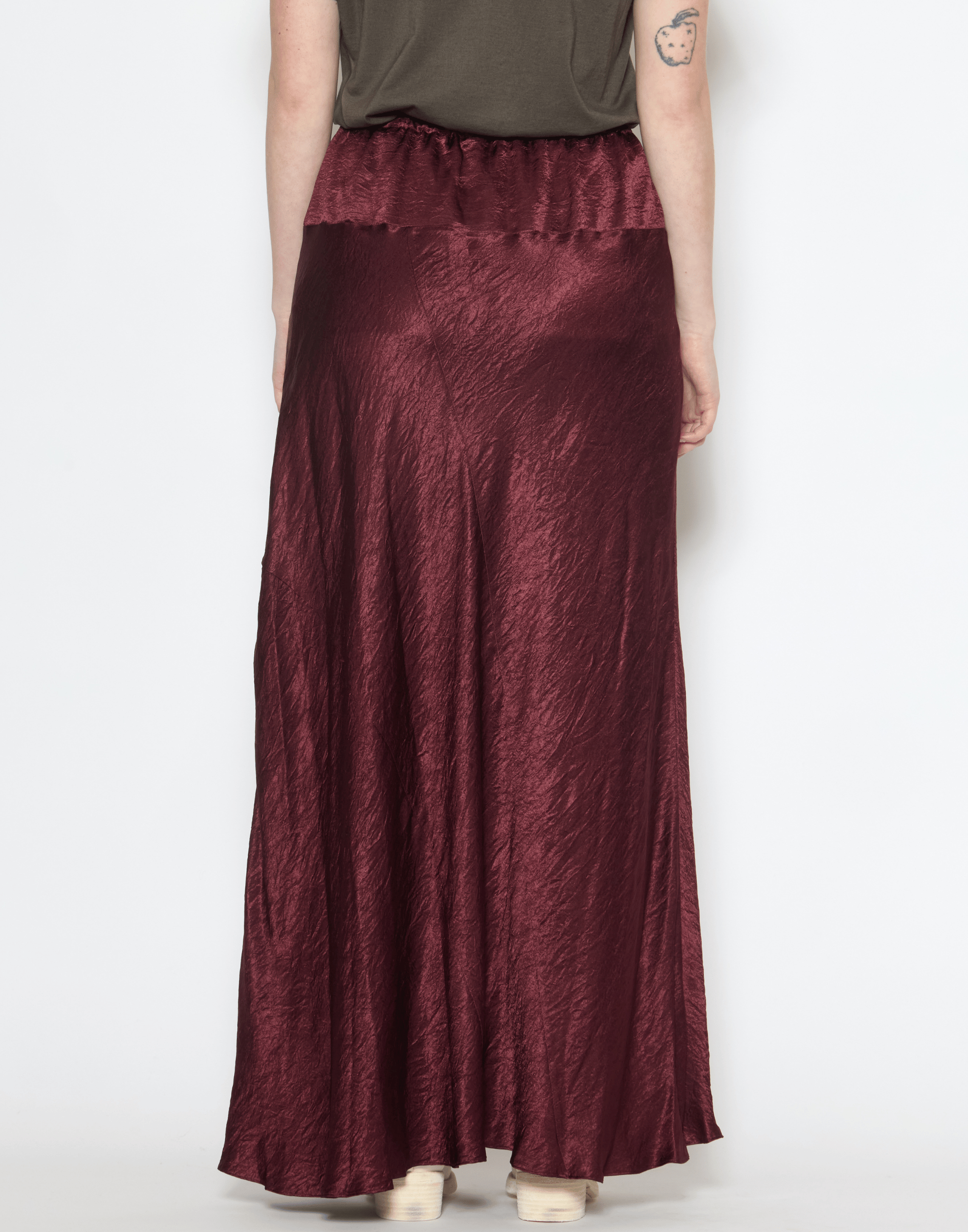 Merlot Rayon New Luster Skirt