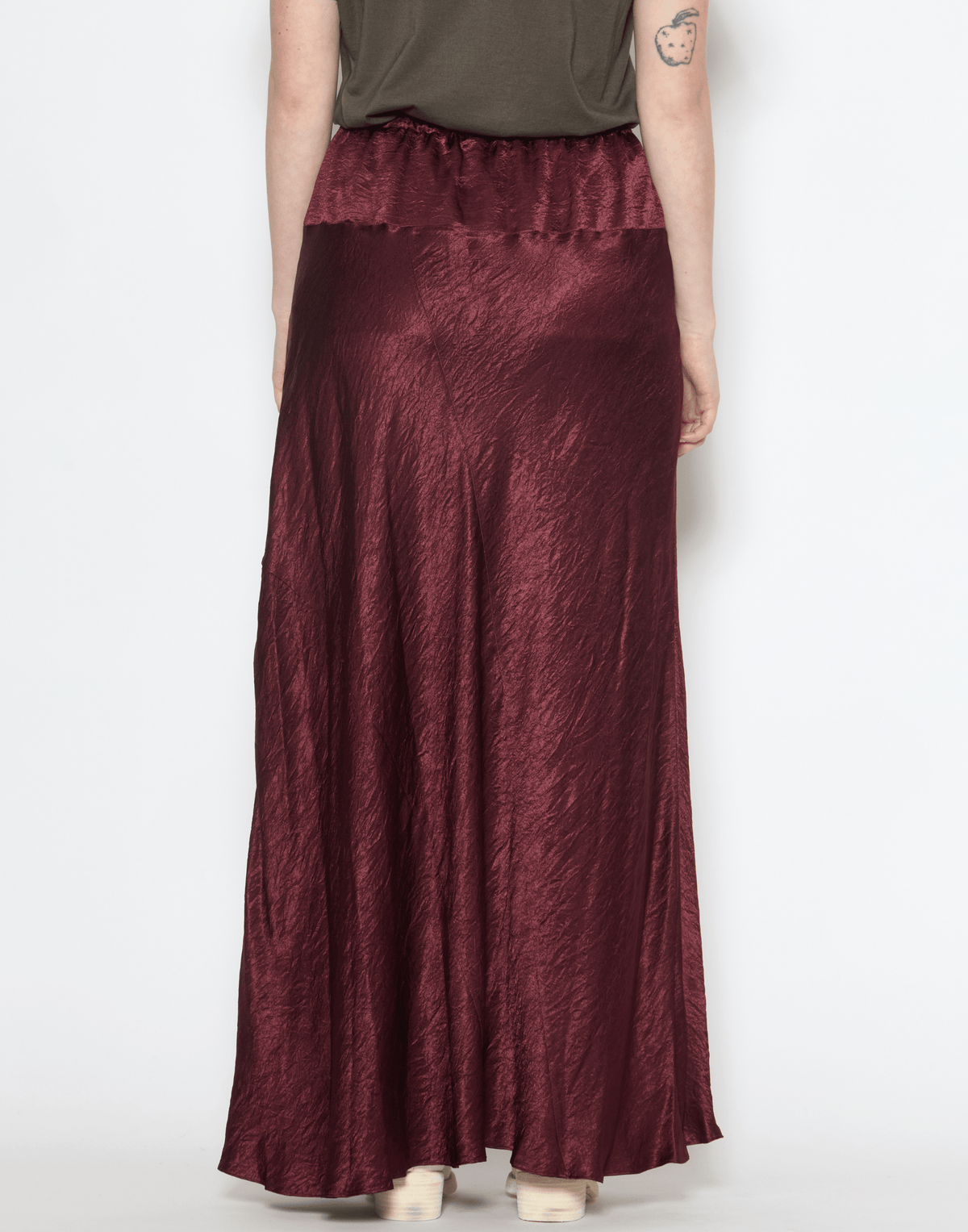 Merlot Rayon New Luster Skirt