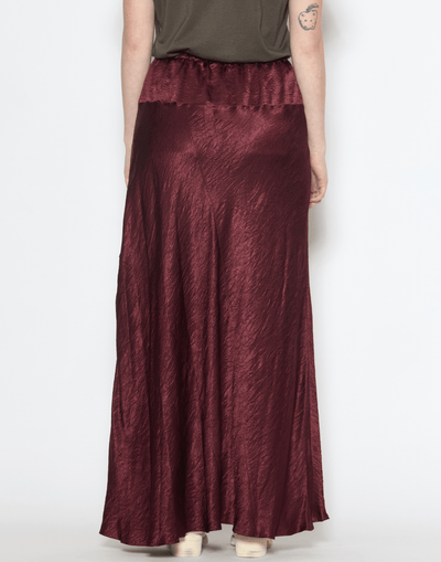 Merlot Rayon New Luster Skirt