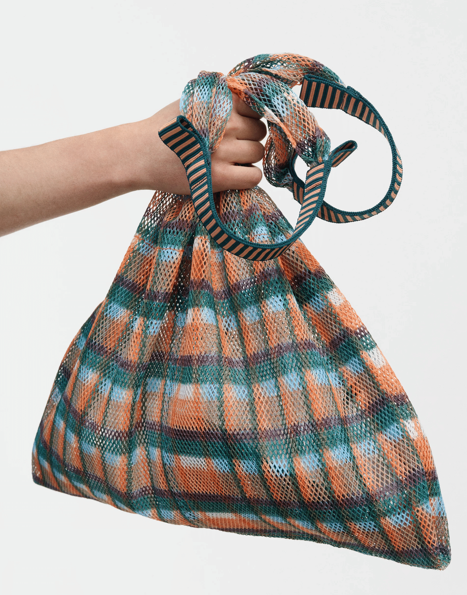 Apricot Large Triangle Udaipur Bag