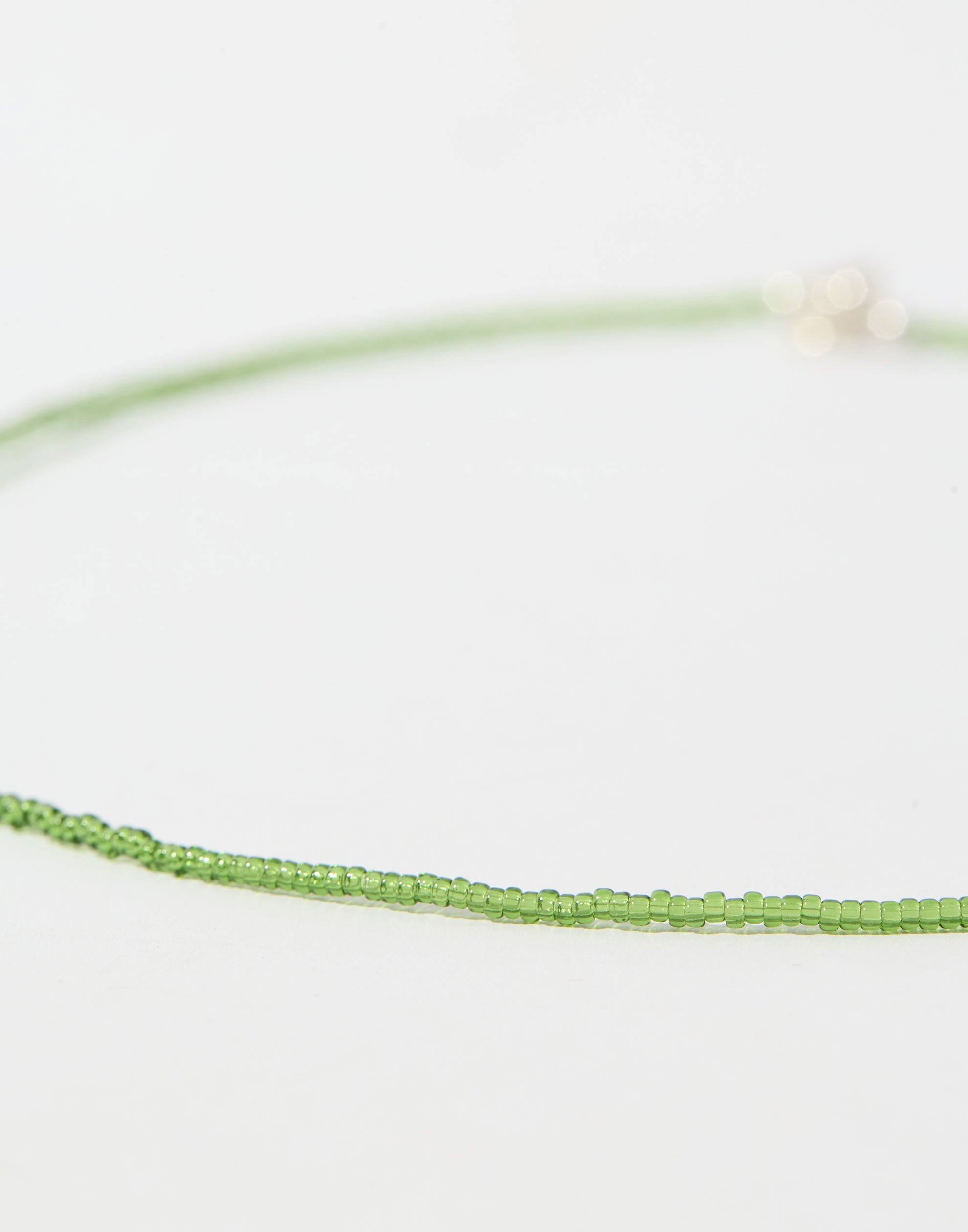 Green & Silver Liberty Necklace