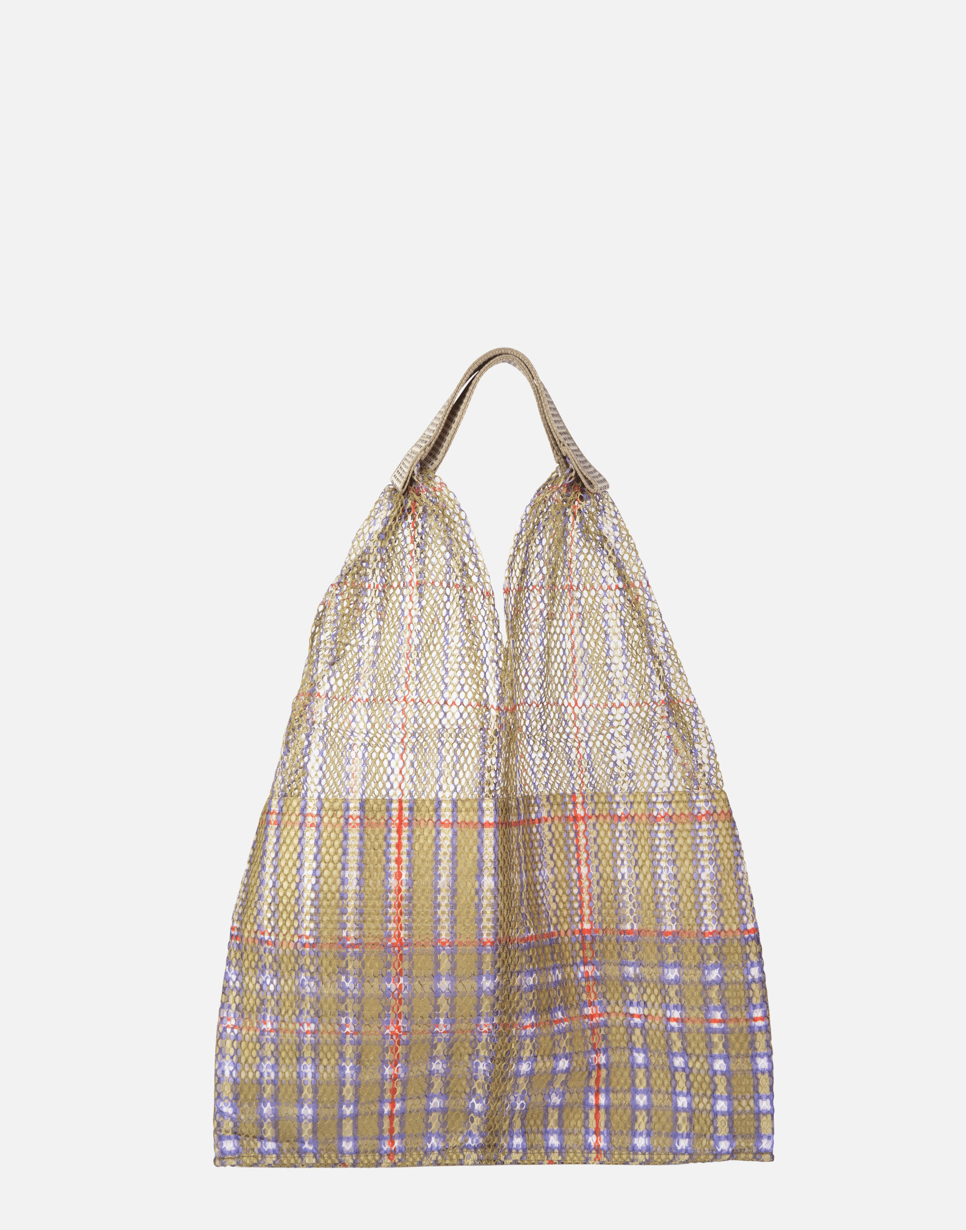 Olive Large Triangle Elziver Tote