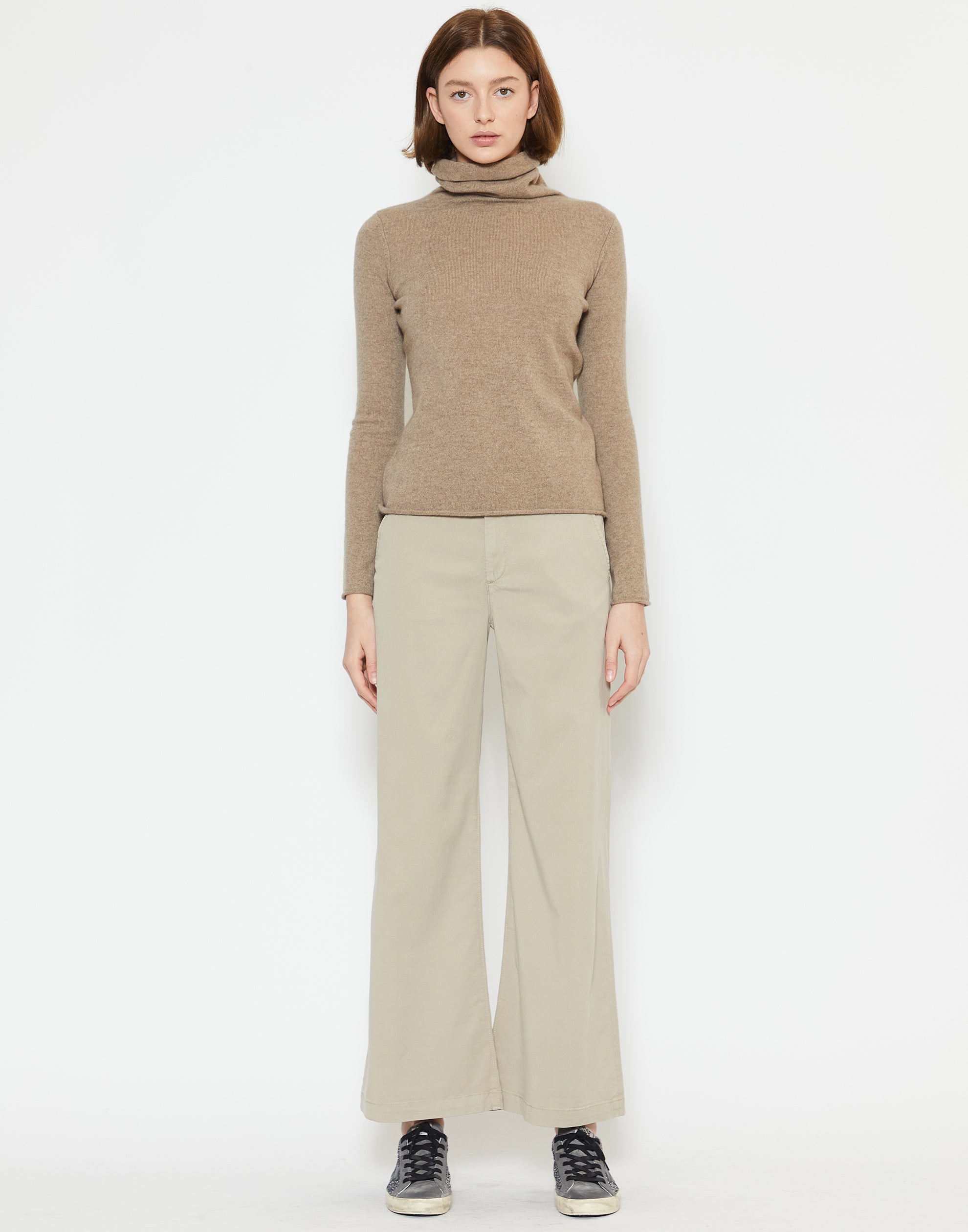 Flax Caden Wide Leg Trousers