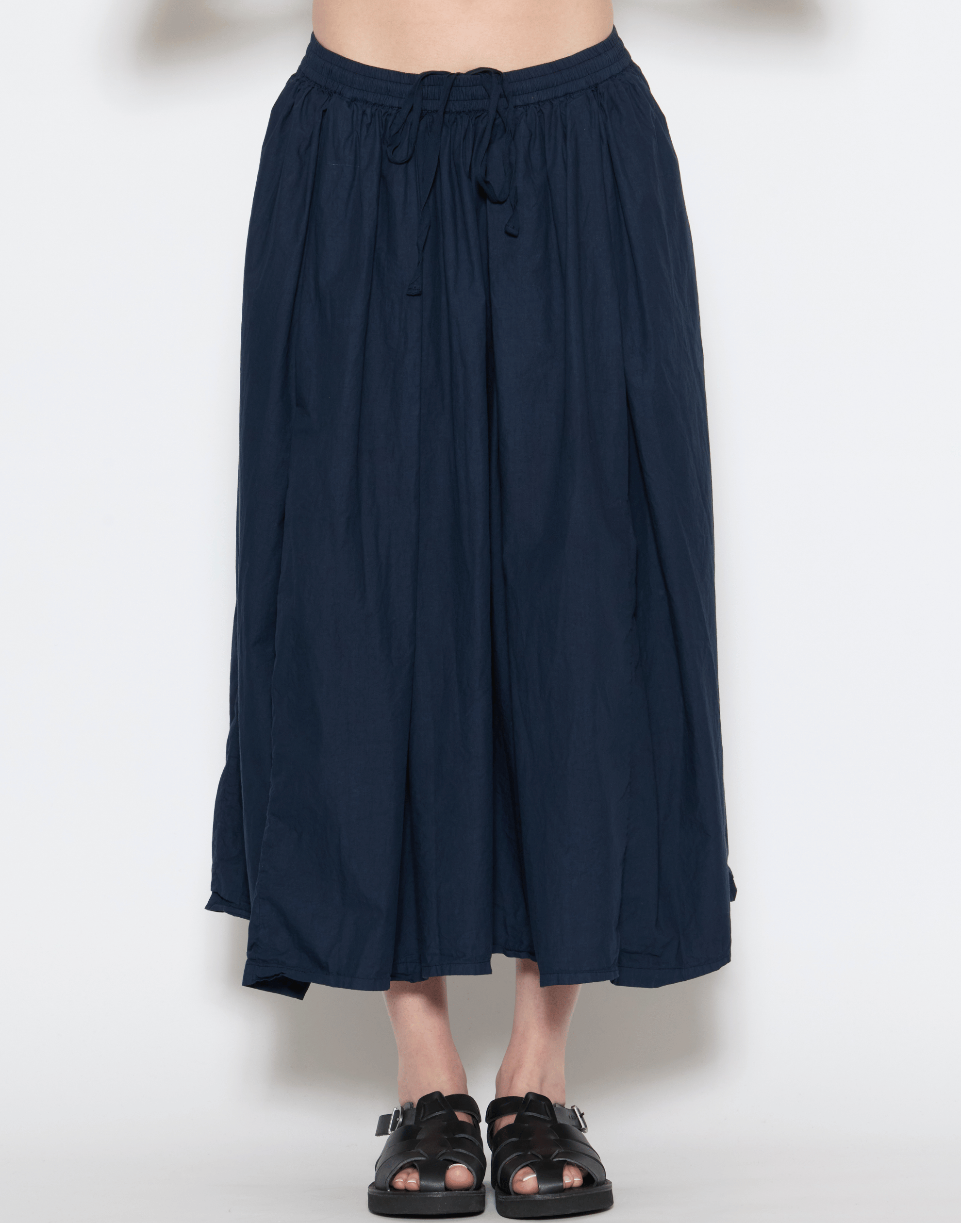 Dark Navy Cotton Ulla Skirt