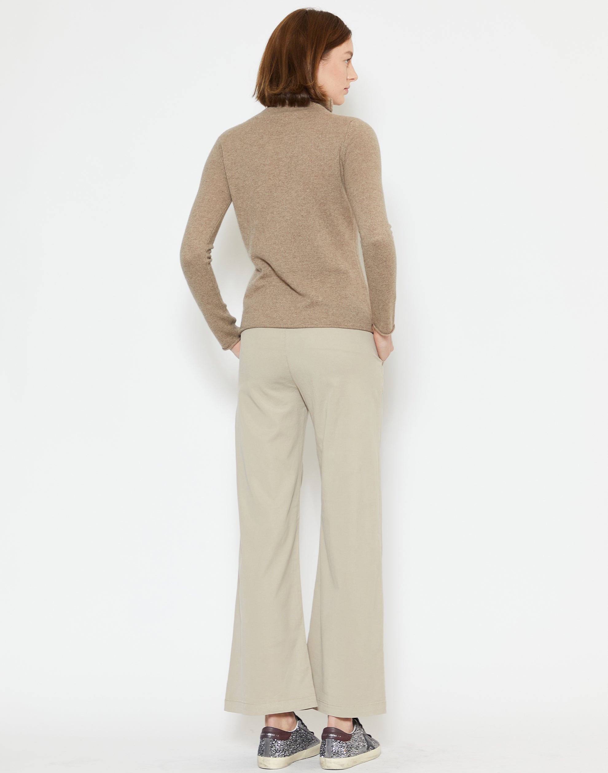 Flax Caden Wide Leg Trousers