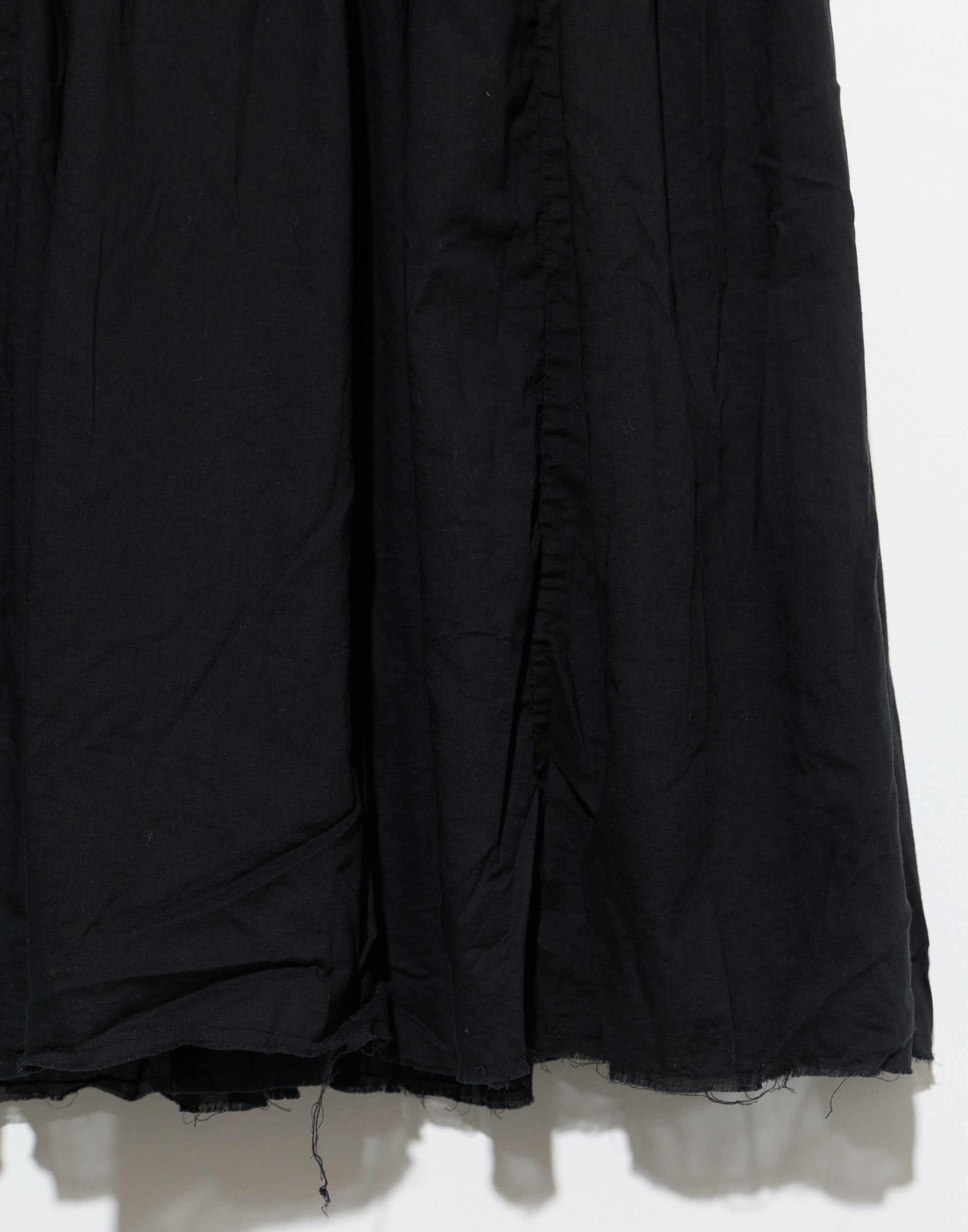 Black Print Cotton Dress