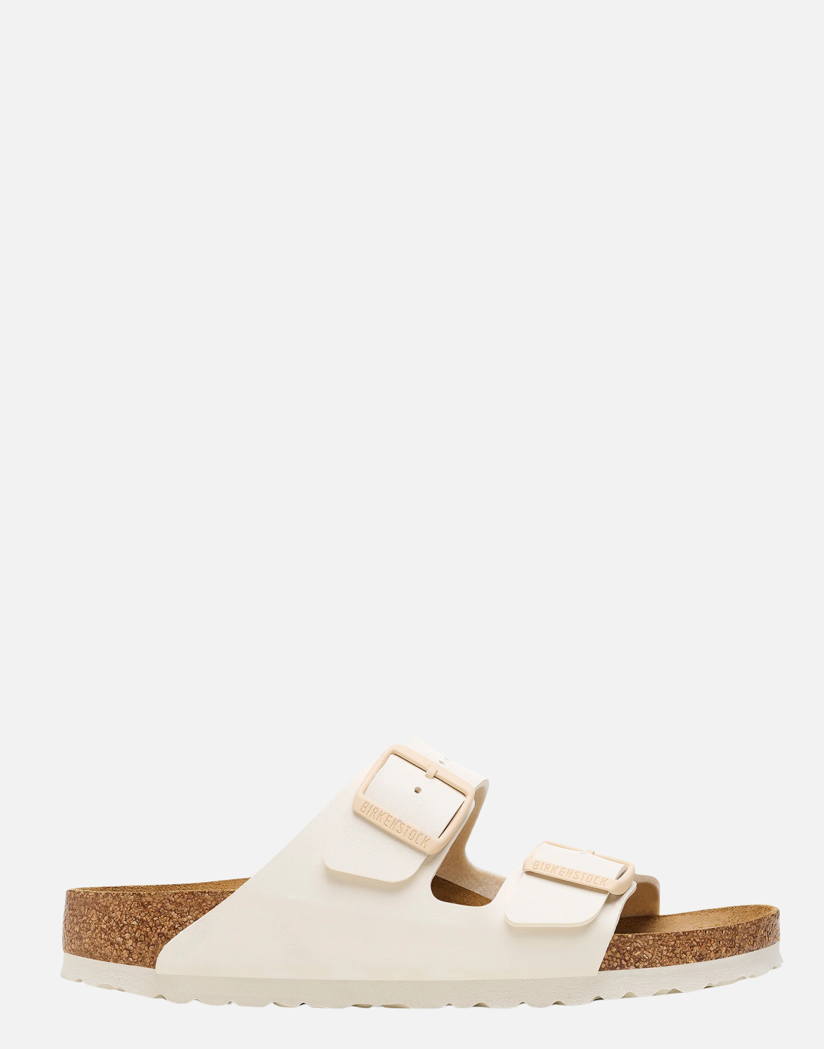 Regular Eggshell Birko-Flor Arizona Sandals