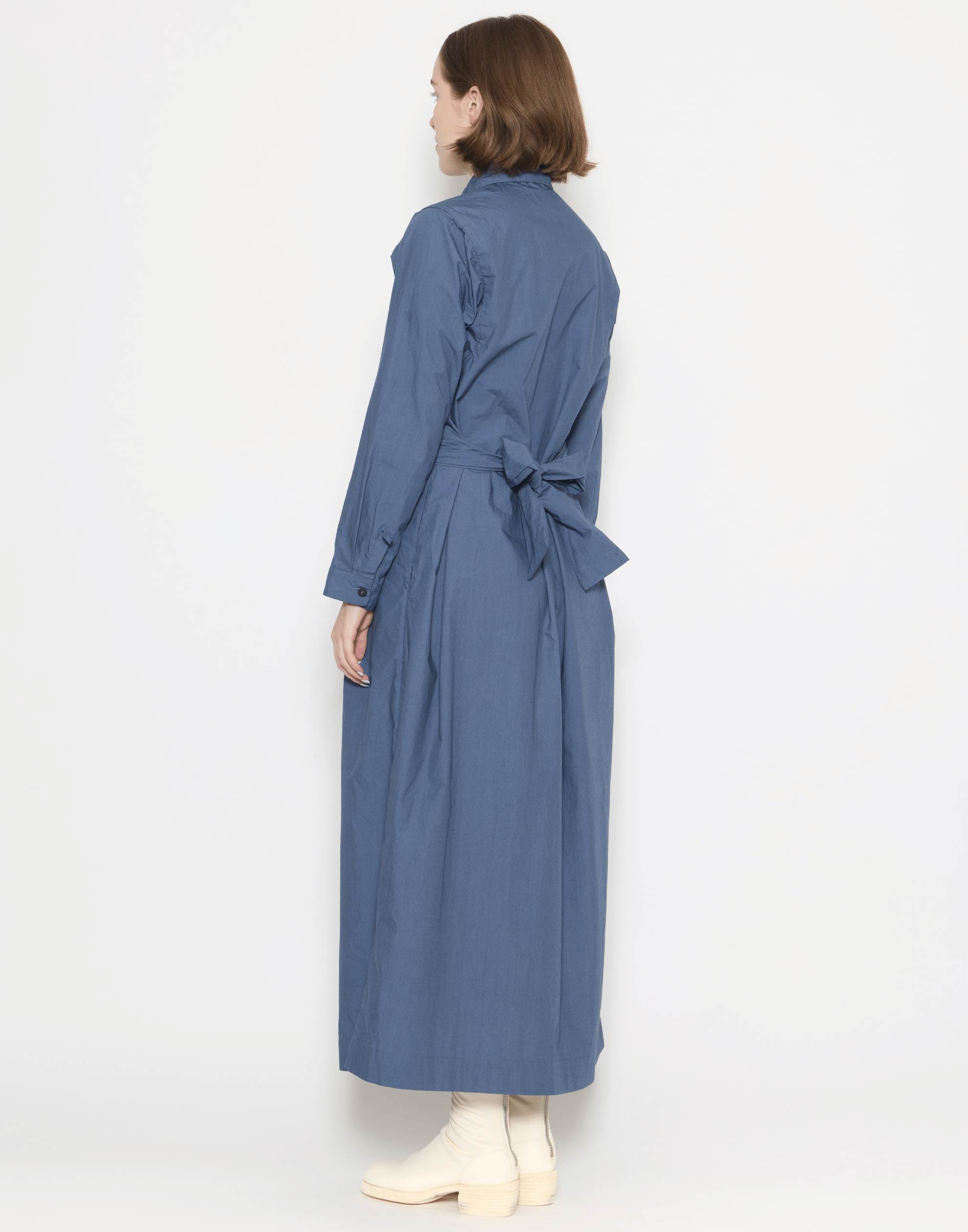 Blue Cotton Dina Dress