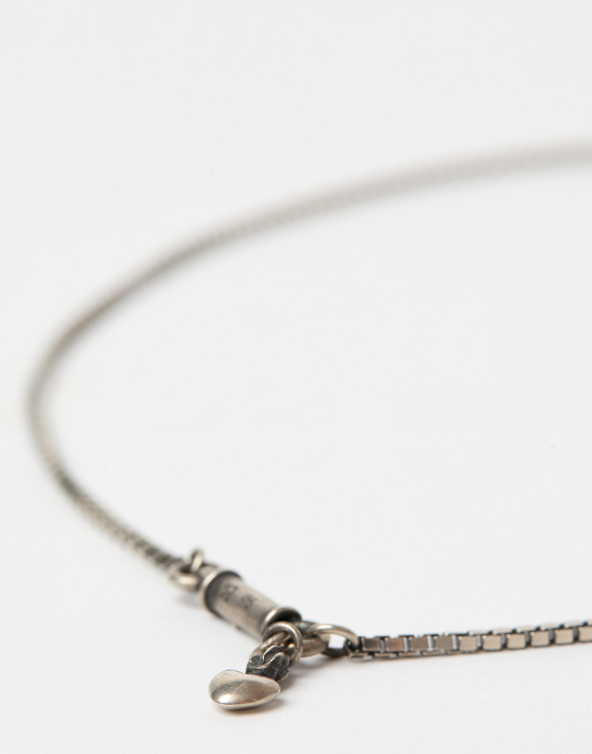 Silver Symbol Heart Necklace