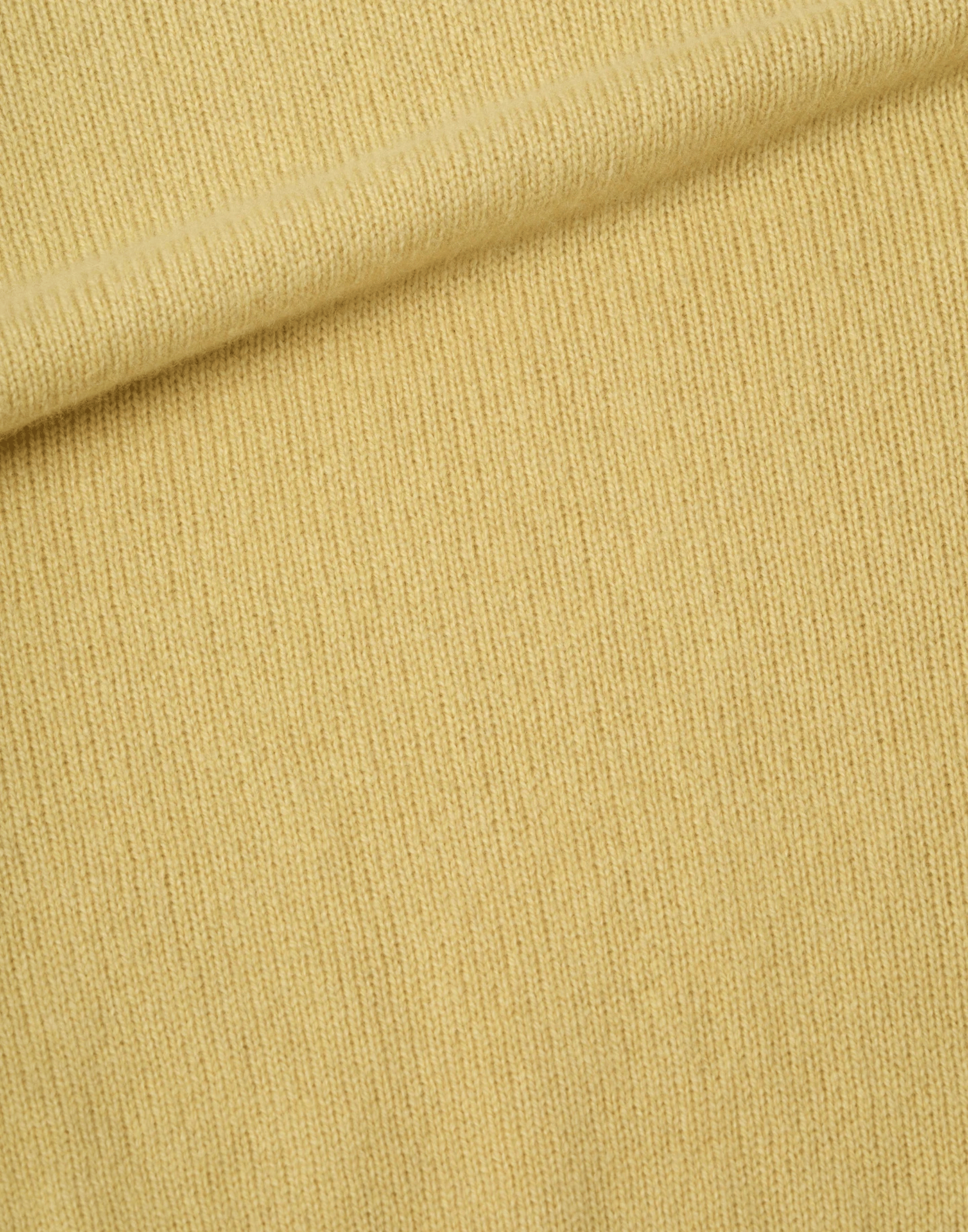 Chamomile Cashmere & Wool Classic Crew Pullover