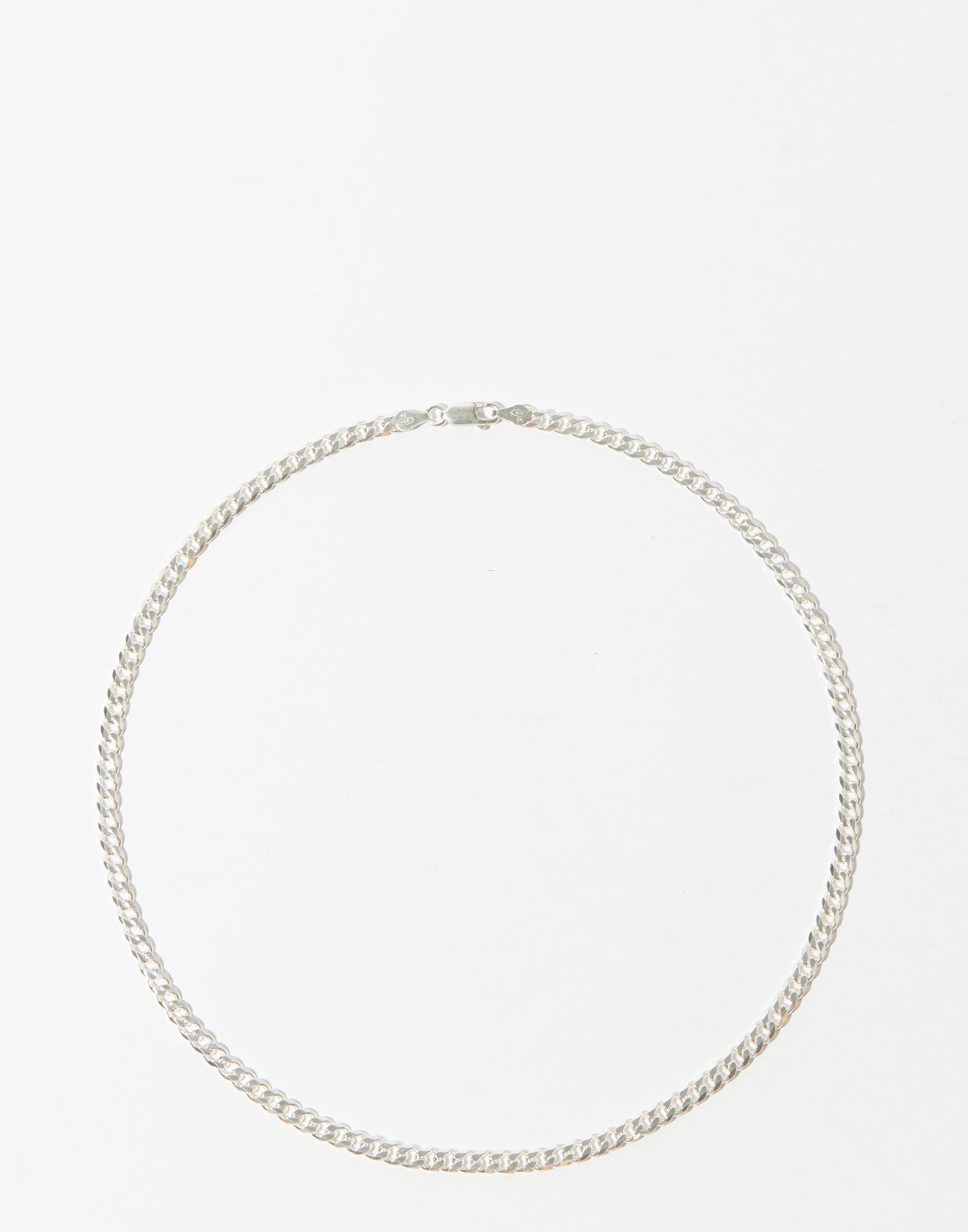 Silver Eileen Chain Necklace
