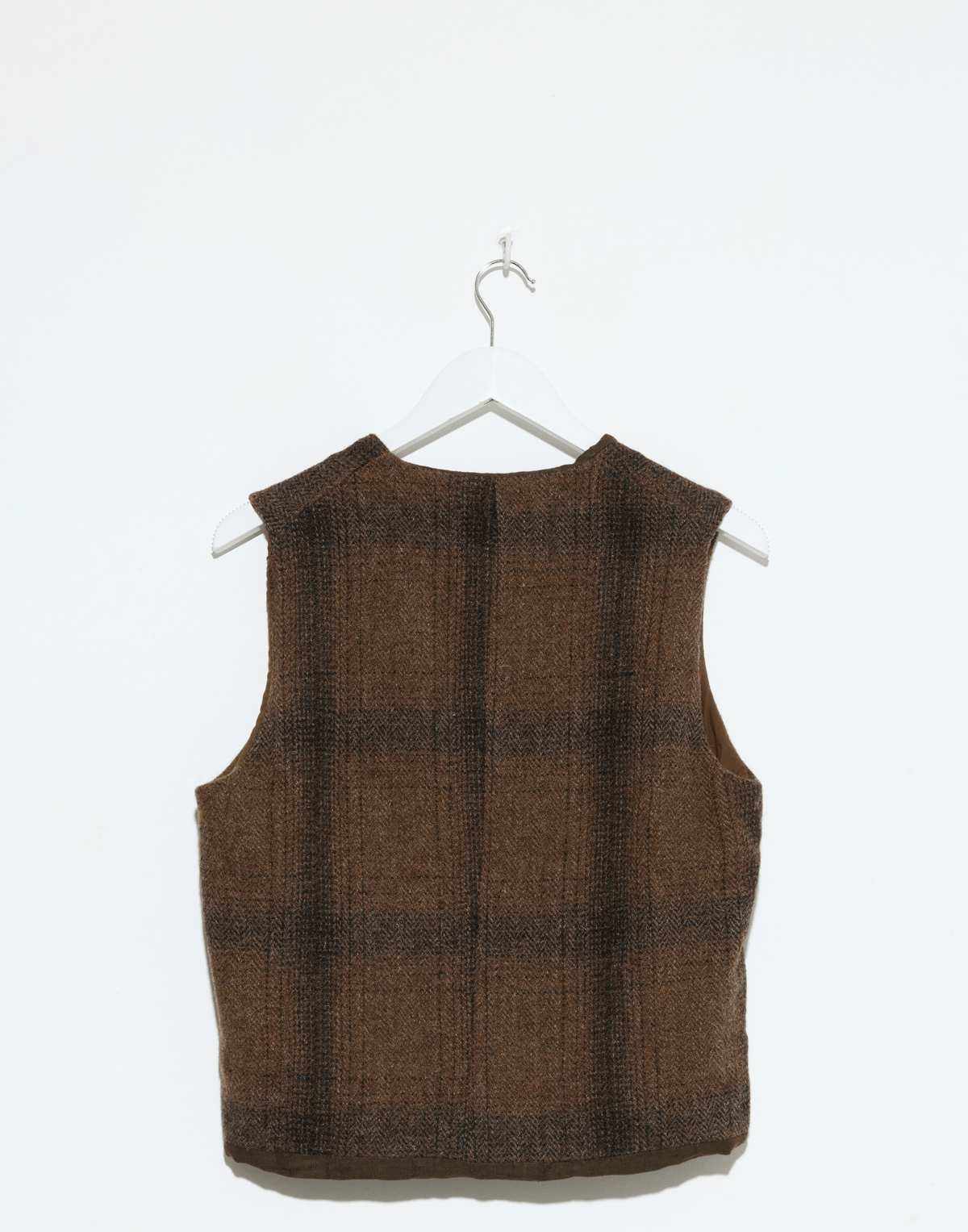 Brown Virgin Wool Gerda Gilet
