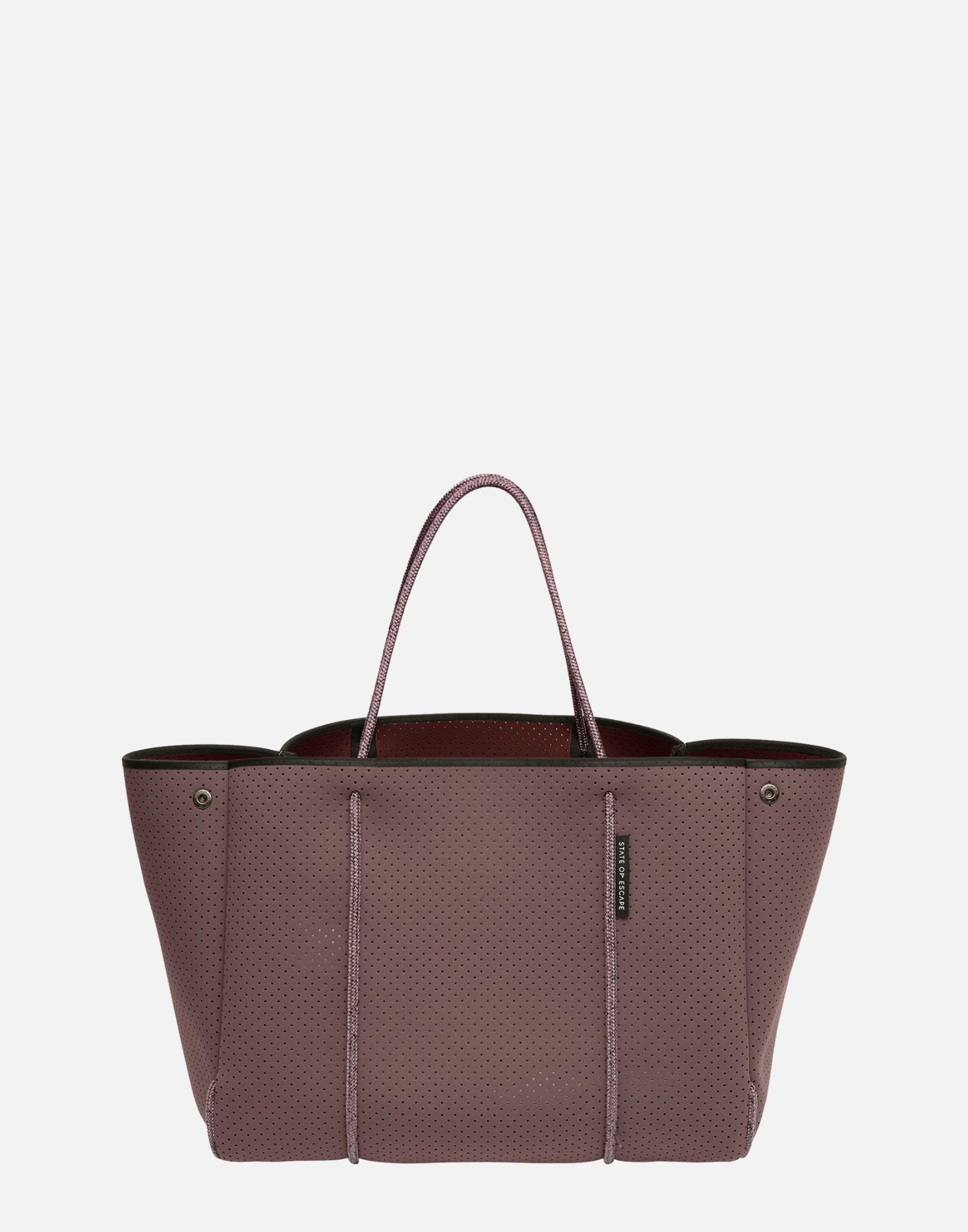 Peppercorn & Espresso Dual Tone Escape Tote
